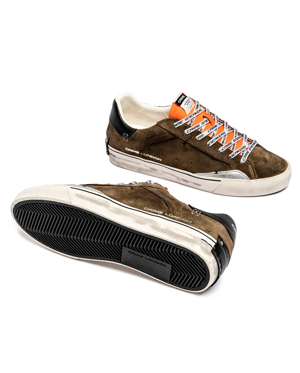 Sapatilhas Baixas Caqui-4