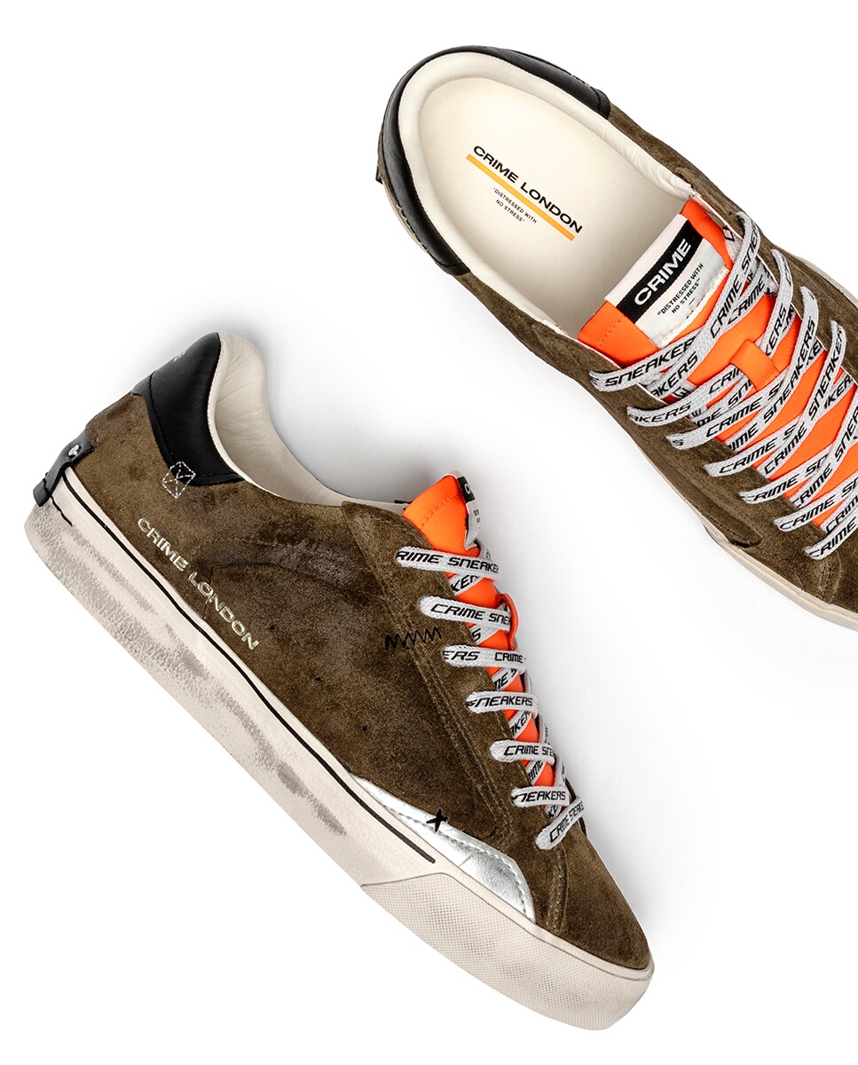 Sapatilhas Baixas Caqui-5