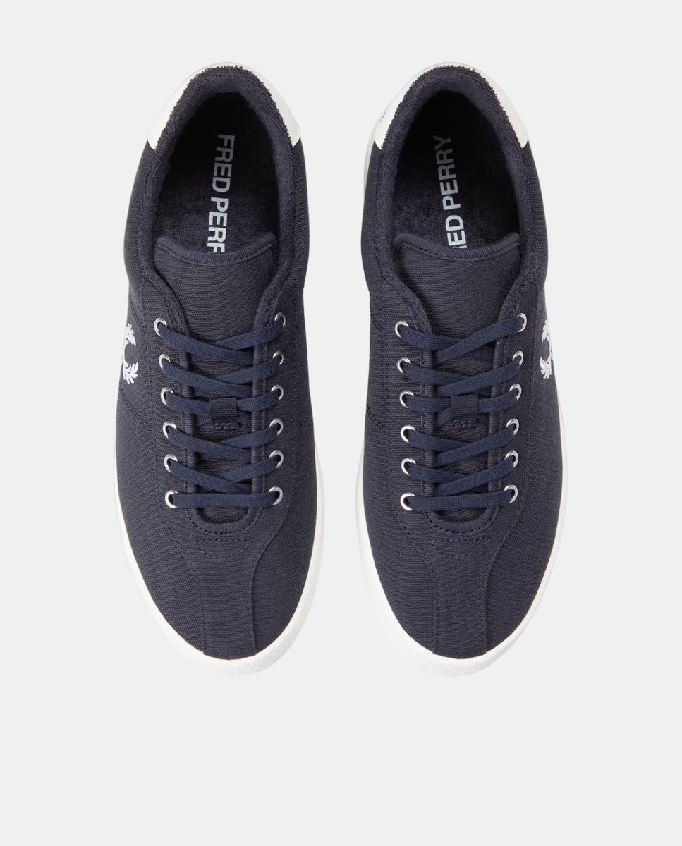 Zapatilla hombre tennis Shoe poly canvas - Fred Perry - Azul marino Azul marino-2