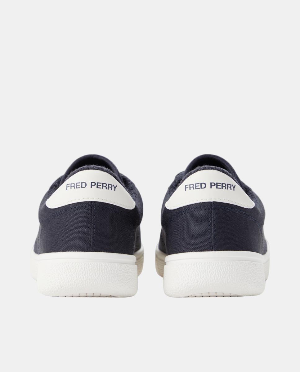 Zapatilla hombre tennis Shoe poly canvas - Fred Perry - Azul marino Azul marino-3