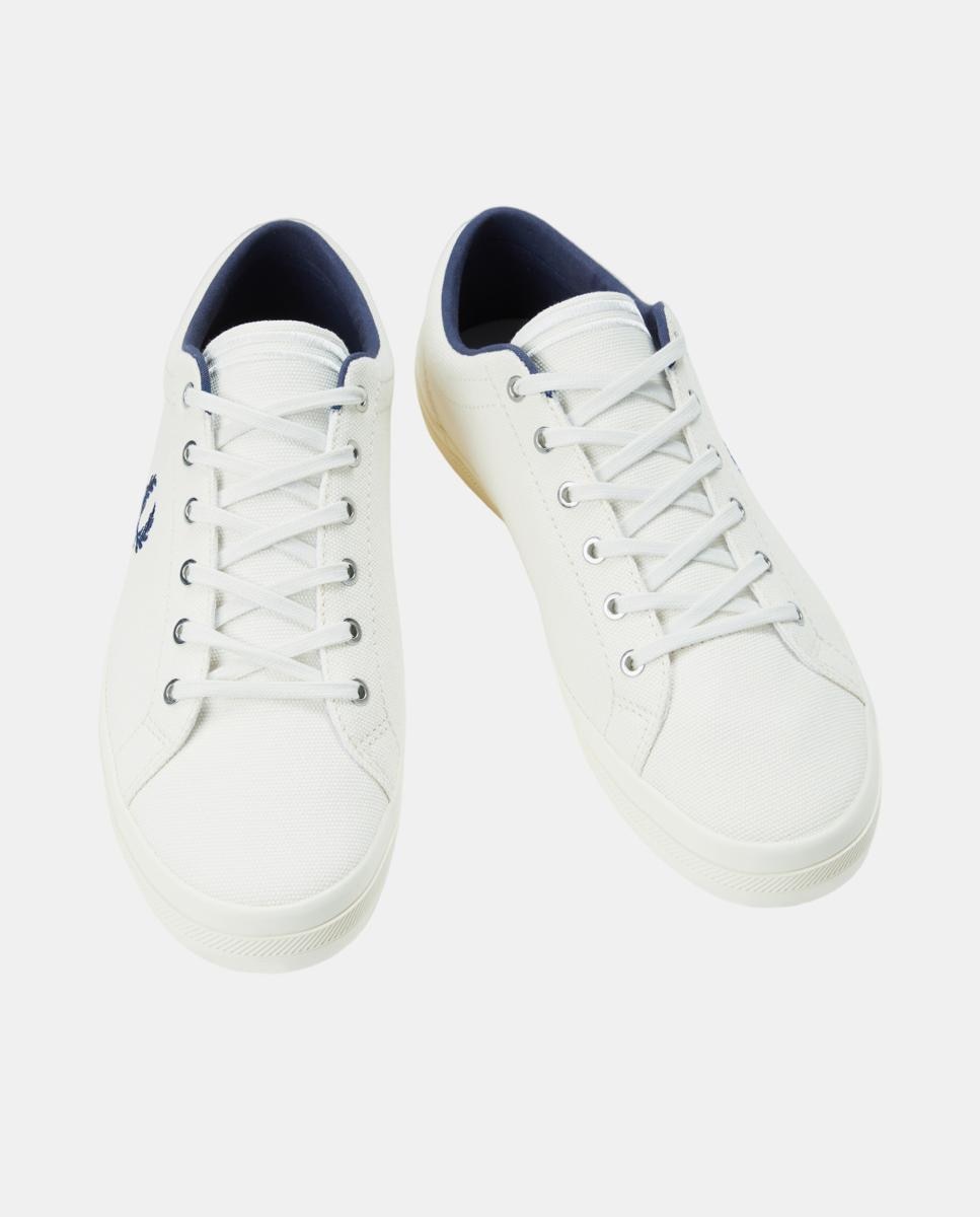 Zapatilla hombre baseline canvas - Fred Perry - Blanco Blanco-3
