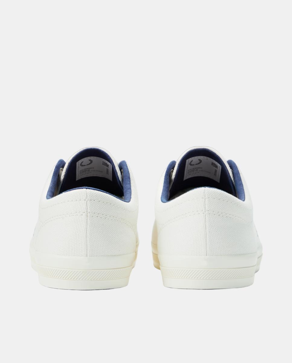 Zapatilla hombre baseline canvas - Fred Perry - Blanco Blanco-5