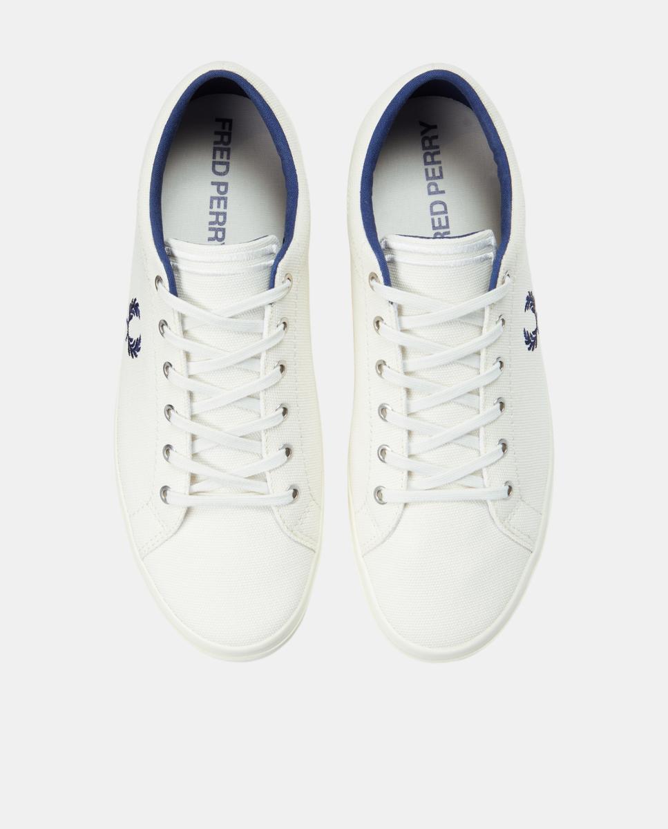 Zapatilla hombre baseline canvas - Fred Perry - Blanco Blanco-6