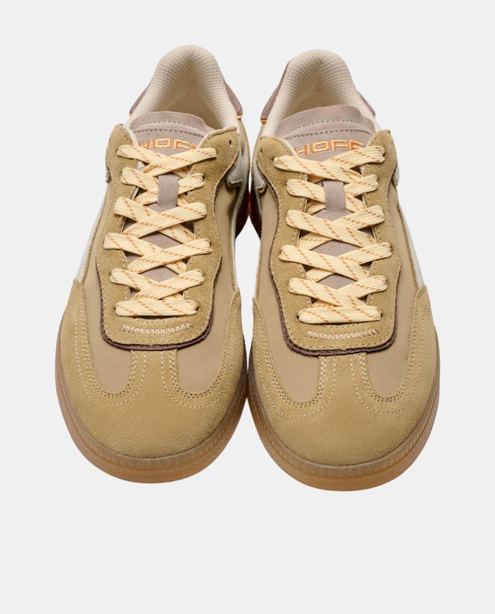 Zapatillas de mujer en piel bajas con suela de goma - Hoff - Verde Oliva Verde Oliva-4