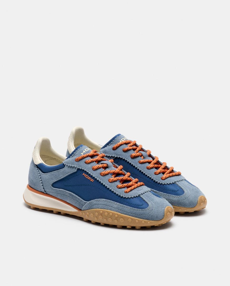 Zapatillas de caballero en piel bajas con suela de goma - Hoff - Azul oscuro Azul oscuro-2