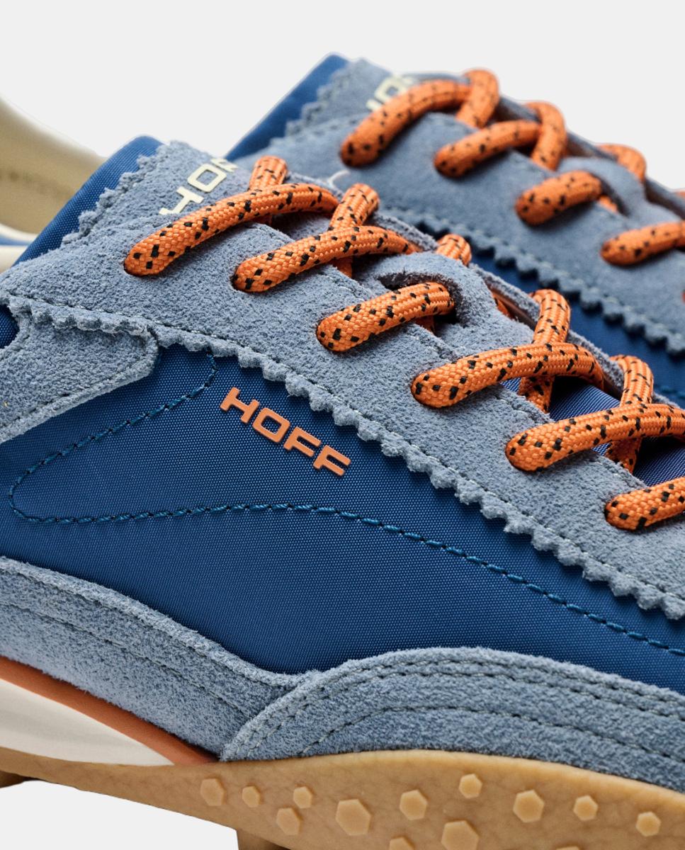 Zapatillas de caballero en piel bajas con suela de goma - Hoff - Azul oscuro Azul oscuro-3