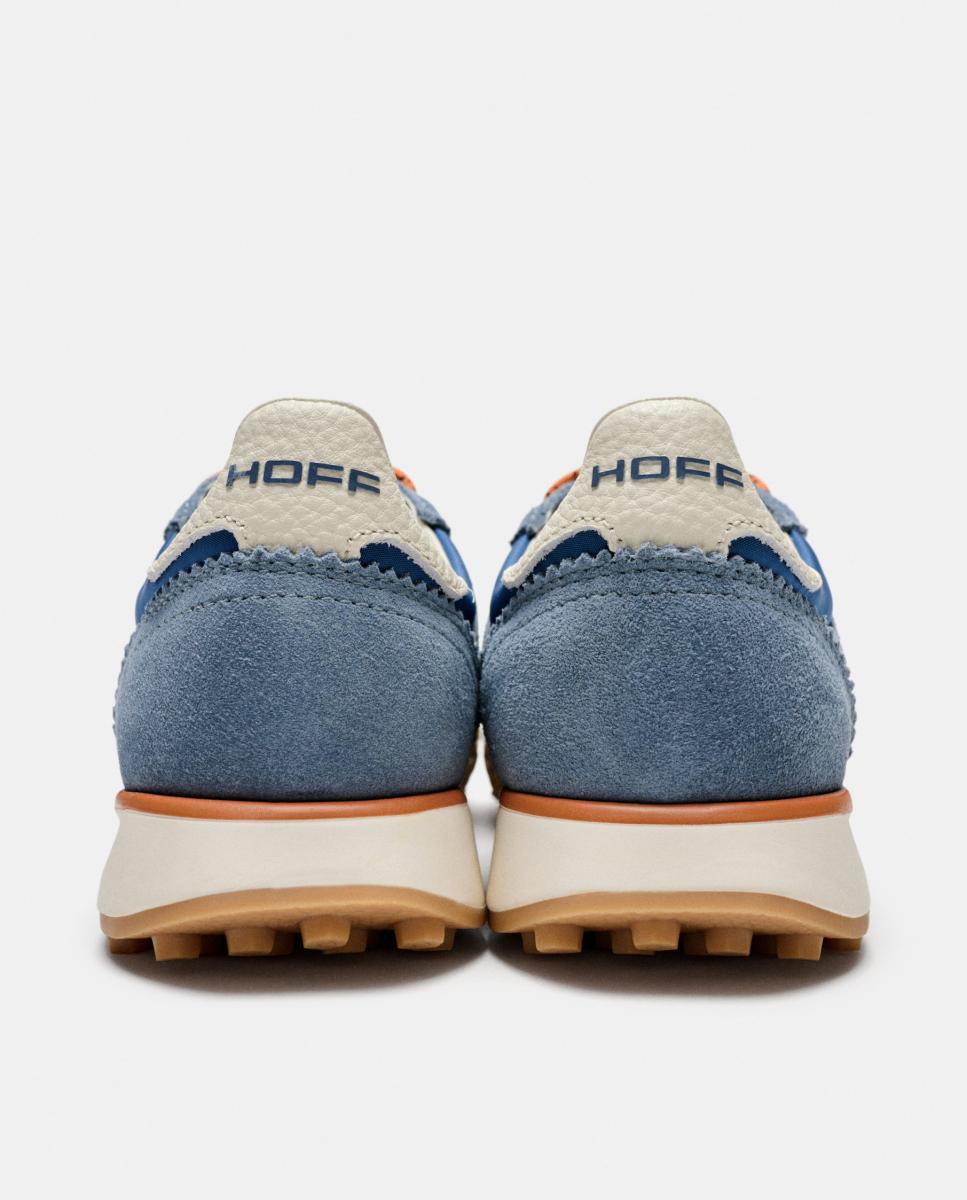 Zapatillas de caballero en piel bajas con suela de goma - Hoff - Azul oscuro Azul oscuro-5
