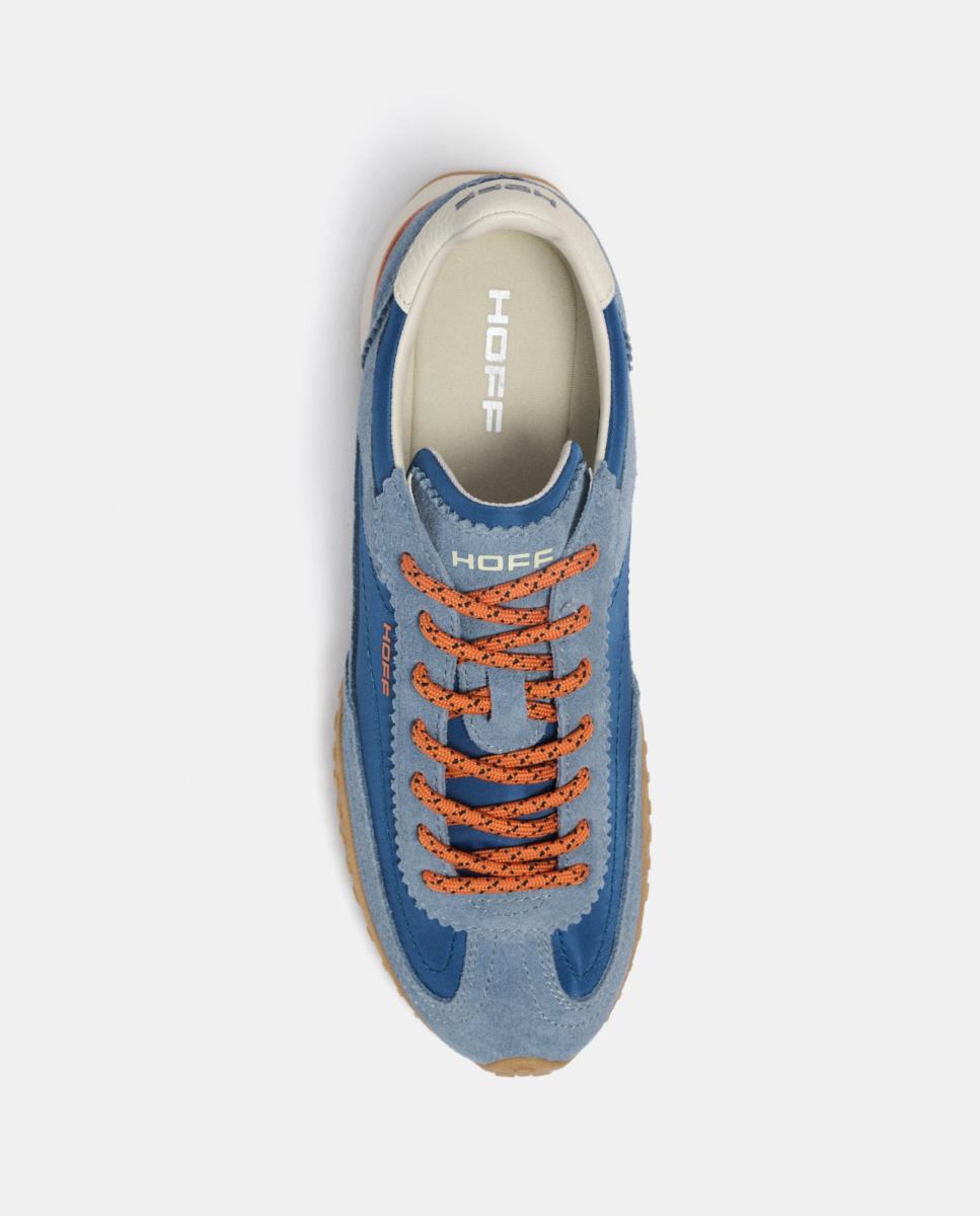 Zapatillas de caballero en piel bajas con suela de goma - Hoff - Azul oscuro Azul oscuro-6
