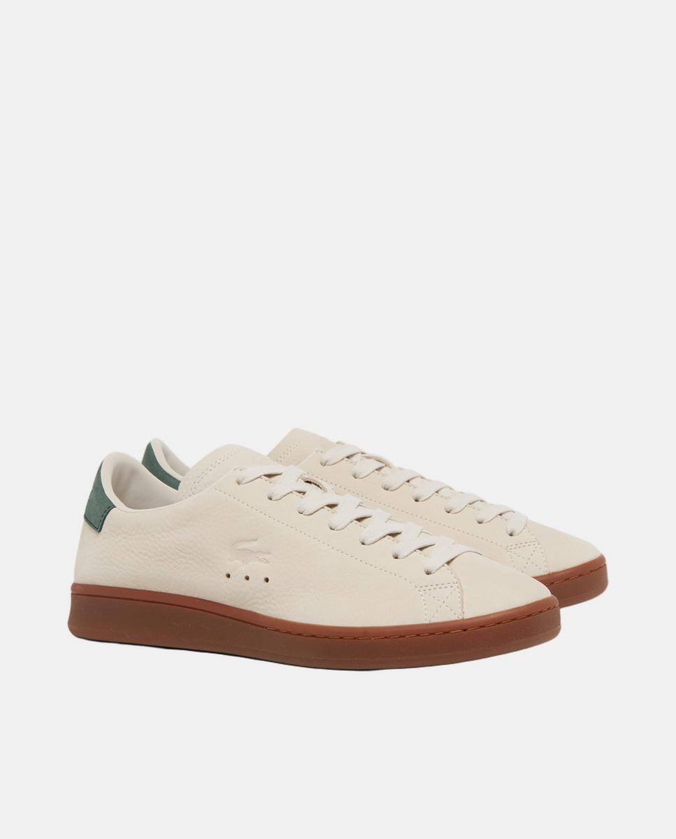 Zapatillas de hombre Carnaby Set de piel - Lacoste - Natural Natural-2