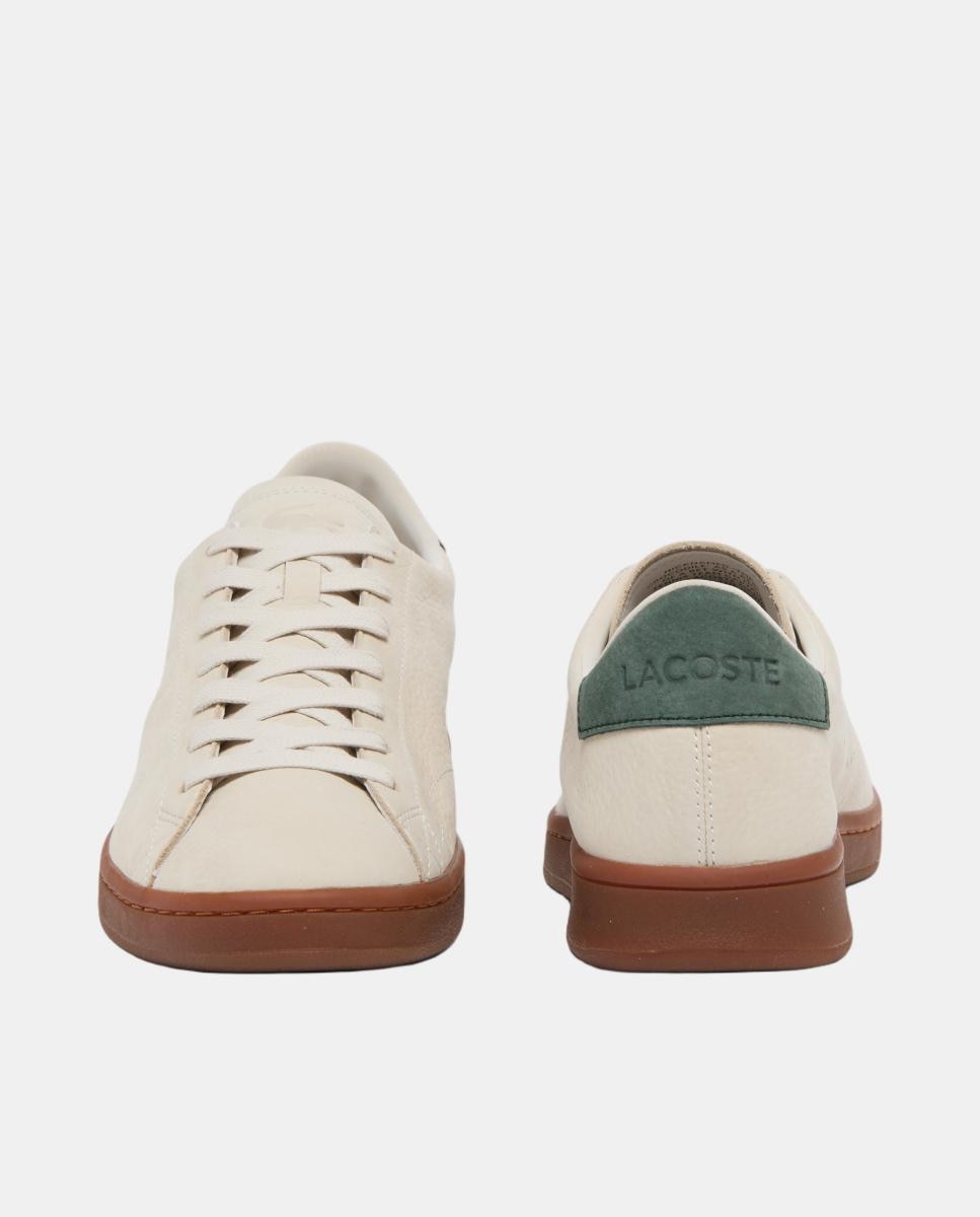 Zapatillas de hombre Carnaby Set de piel - Lacoste - Natural Natural-5