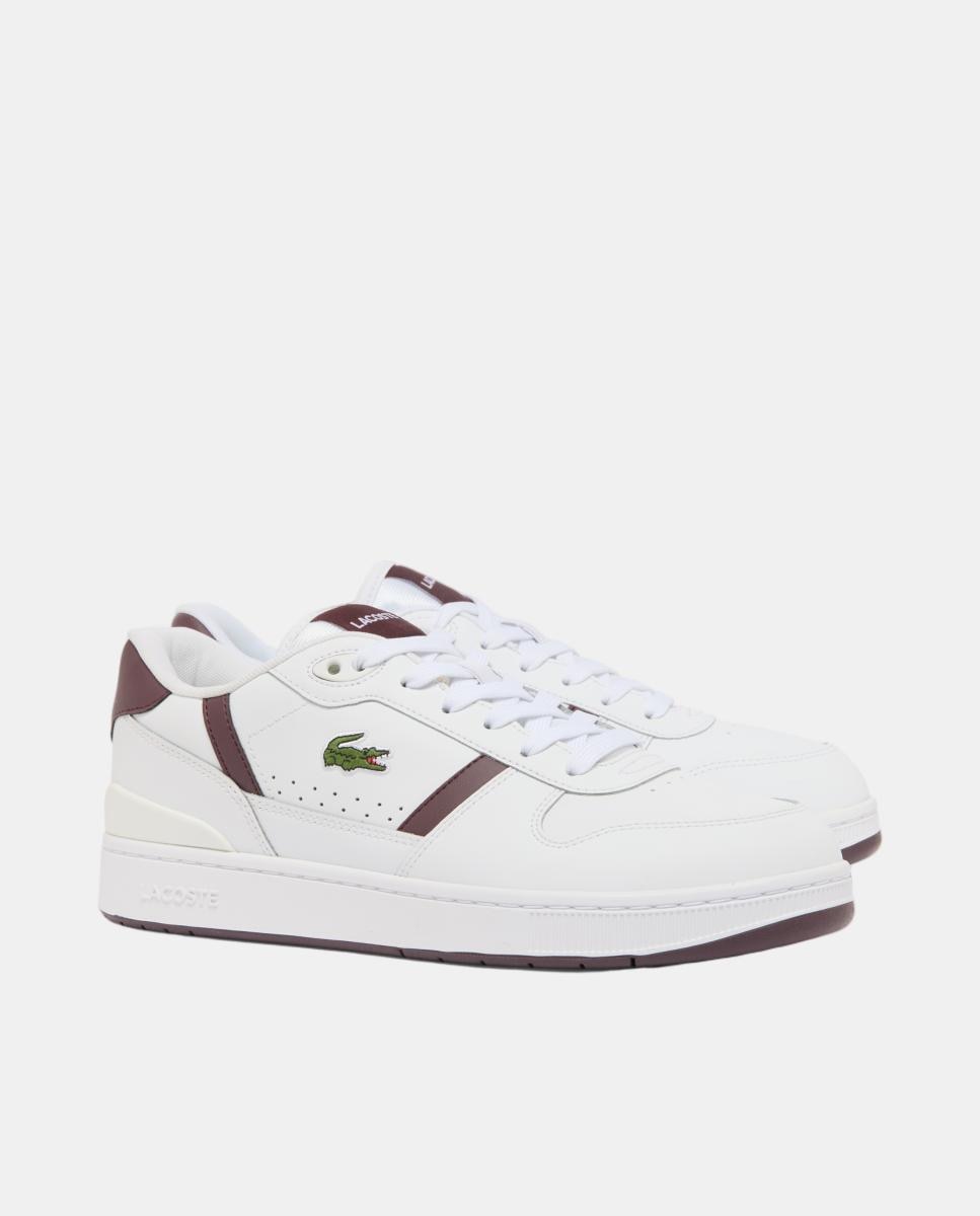 Sapatilhas T-Clip Set em Pele Branco-2