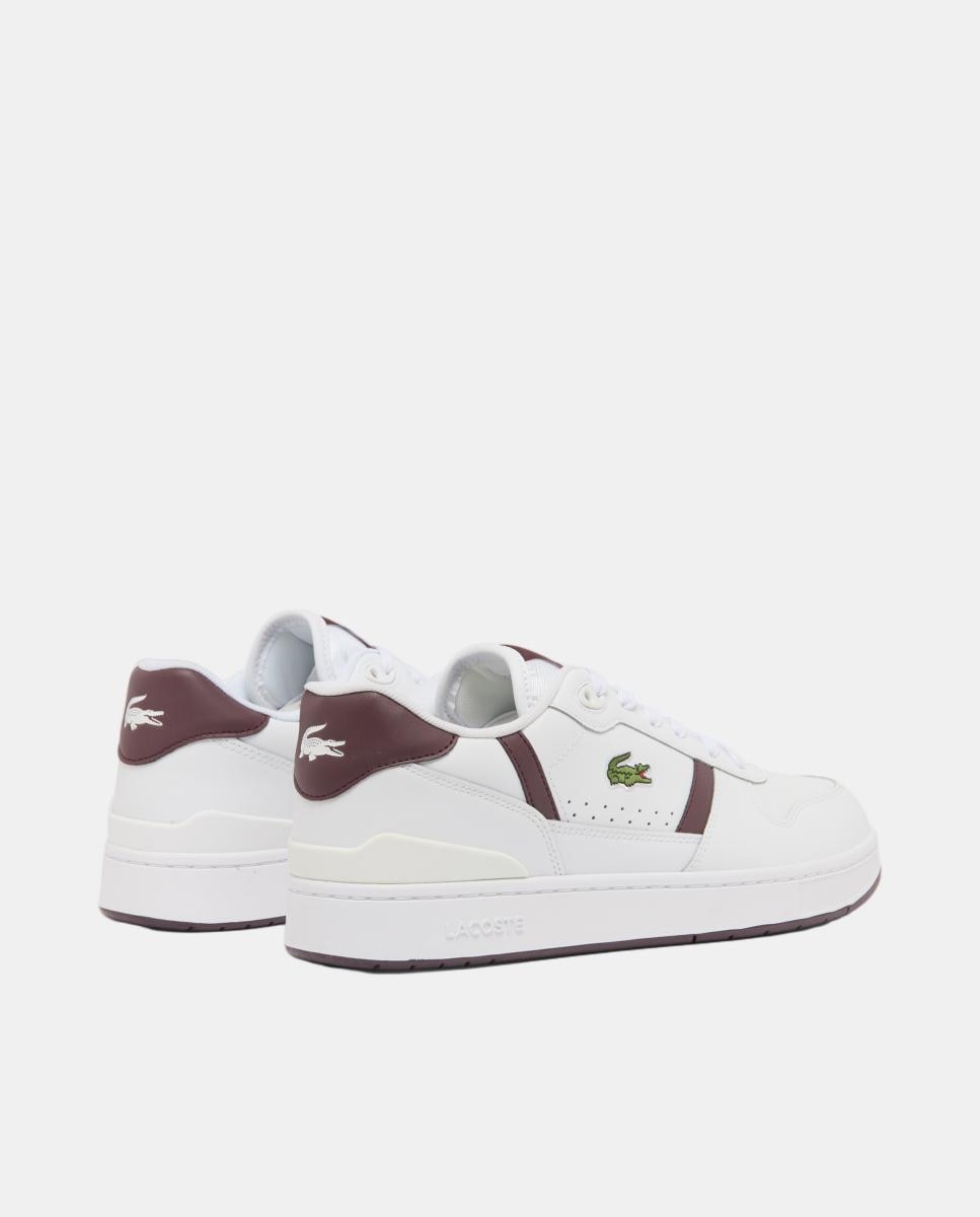 Sapatilhas T-Clip Set em Pele Branco-3