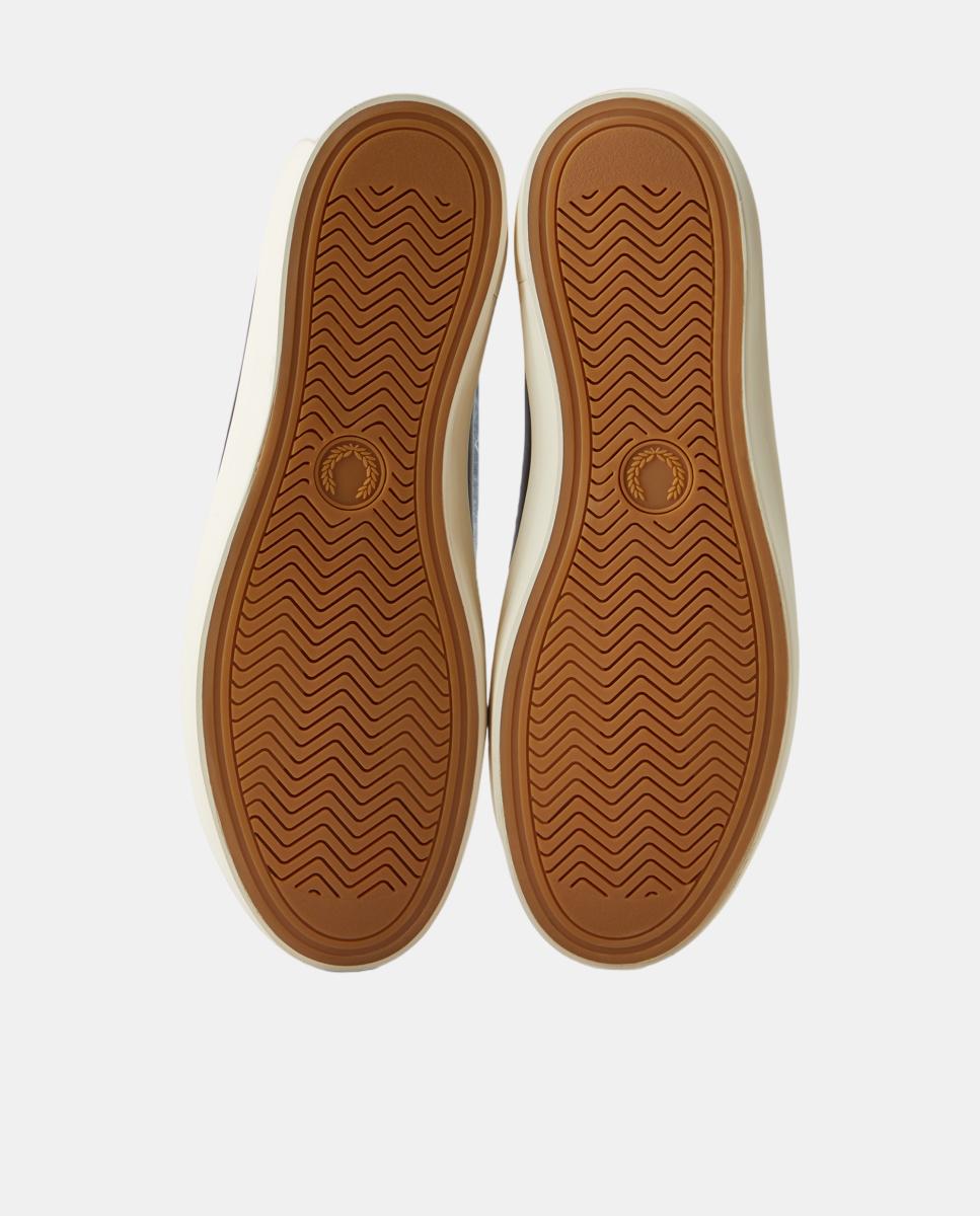Zapatilla hombre baseline leather - Fred Perry - Marrón oscuro Marrón oscuro-4