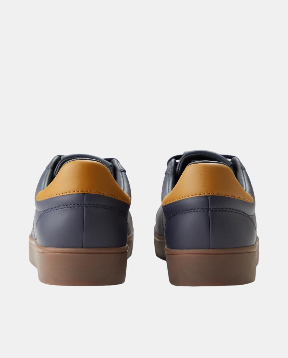Zapatilla hombre spencer leather - Fred Perry - Azul marino Azul marino-3