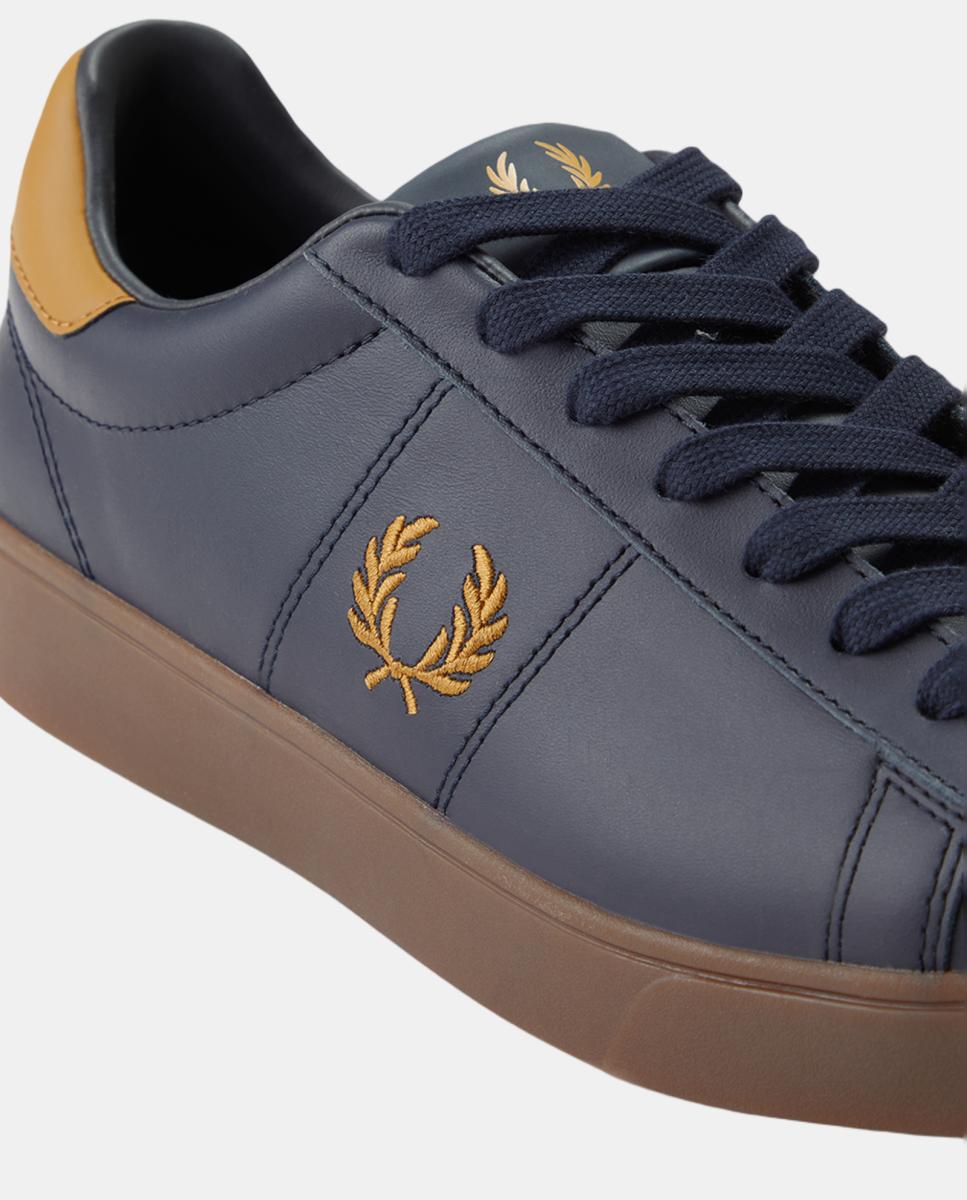 Zapatilla hombre spencer leather - Fred Perry - Azul marino Azul marino-6