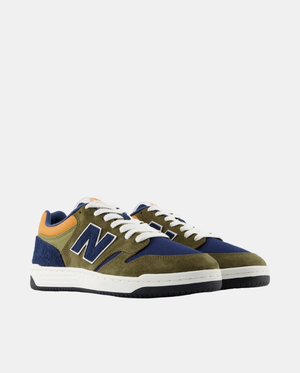 Sapatilhas Casual 480L Verde Azeitona-4