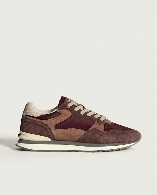 Imagen 0 de Zapatillas de hombre en piel con cordones