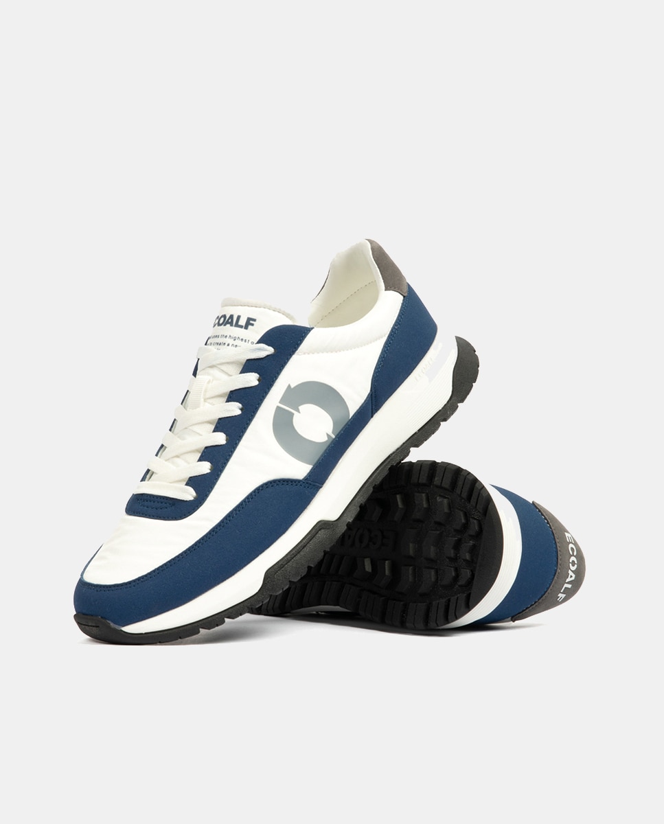 Sapatilhas Modelo Ventura 100% Poliéster Reciclado Branco-2