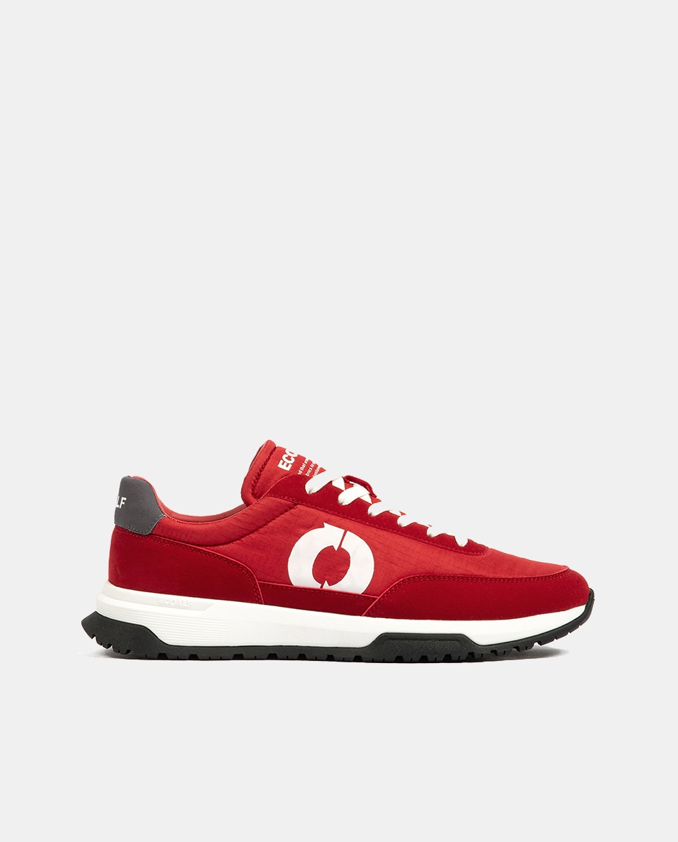 Sapatilhas Modelo Ventura 100% Poliéster Reciclado Vermelho-1