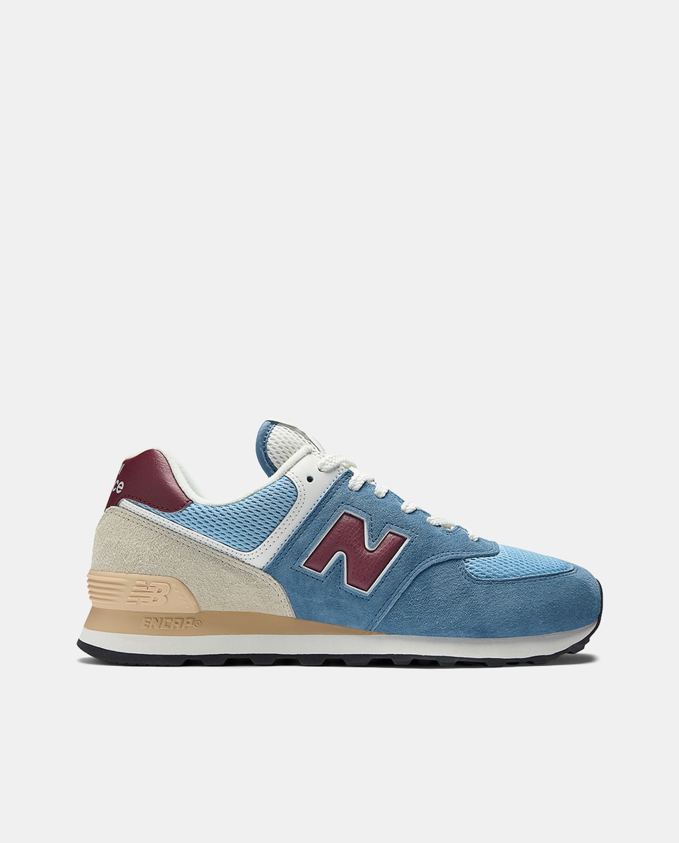 Sapatilhas Casual de Homem 574 Azul-1