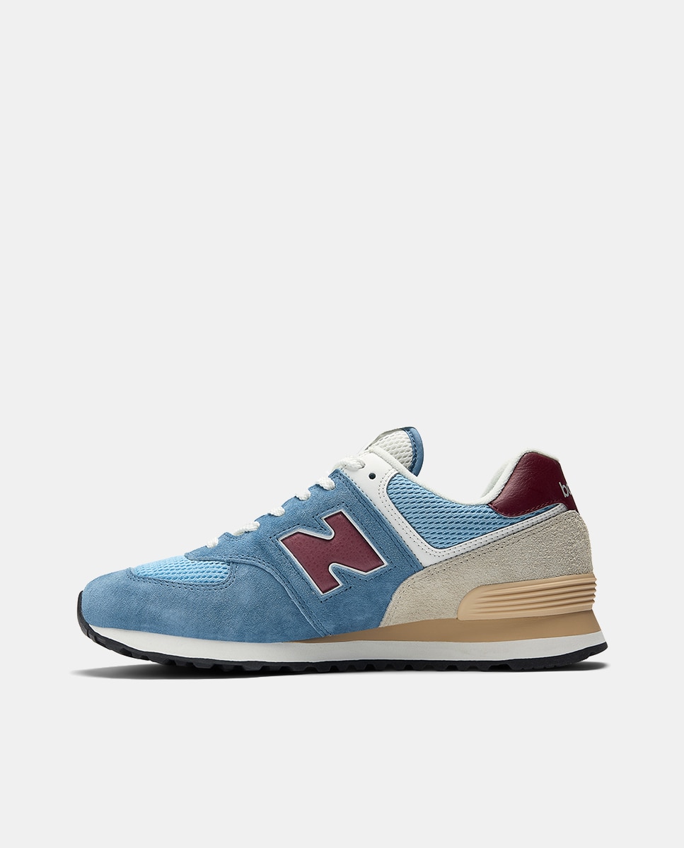 Sapatilhas Casual de Homem 574 Azul-6
