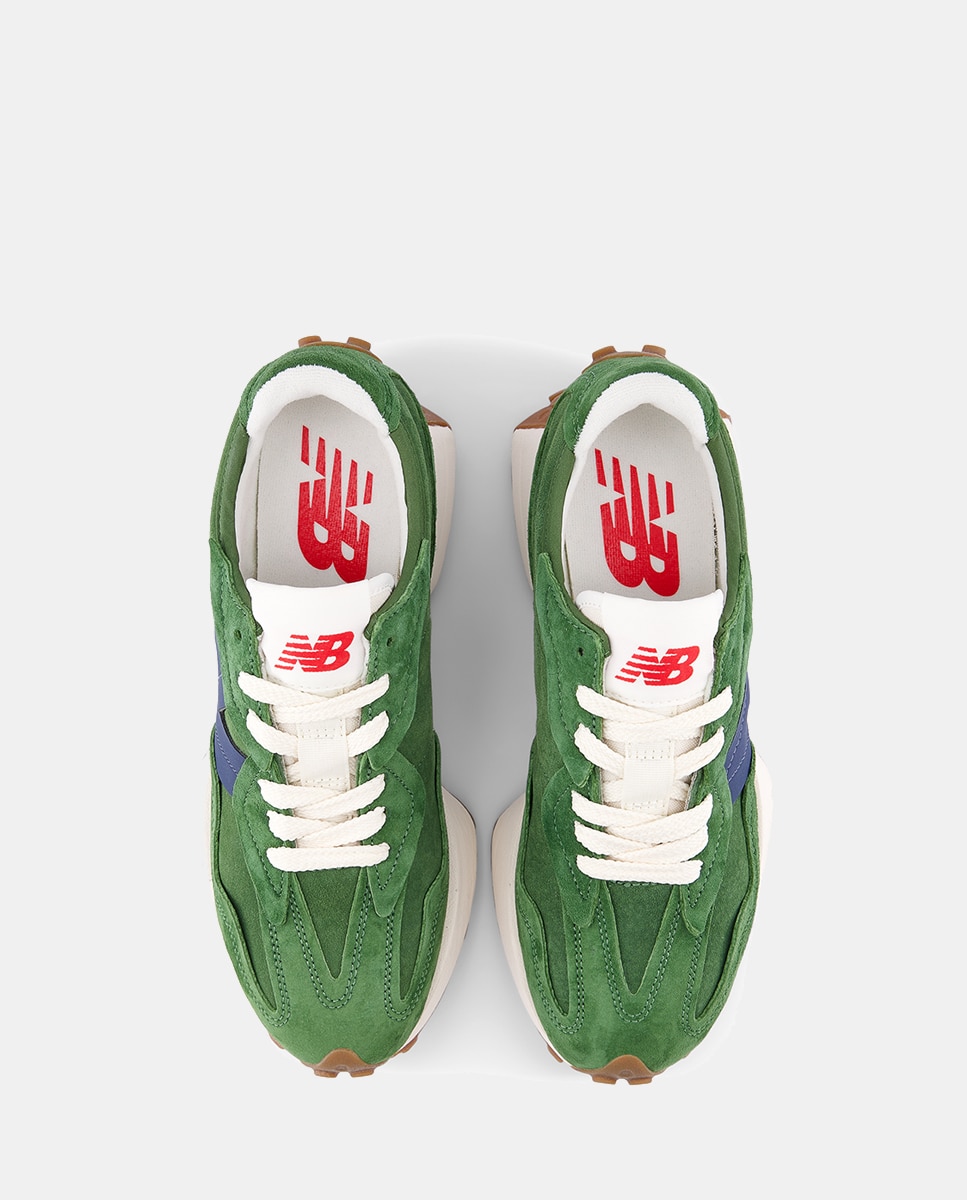 Sapatilhas Casual 327 Verde Musgo-2