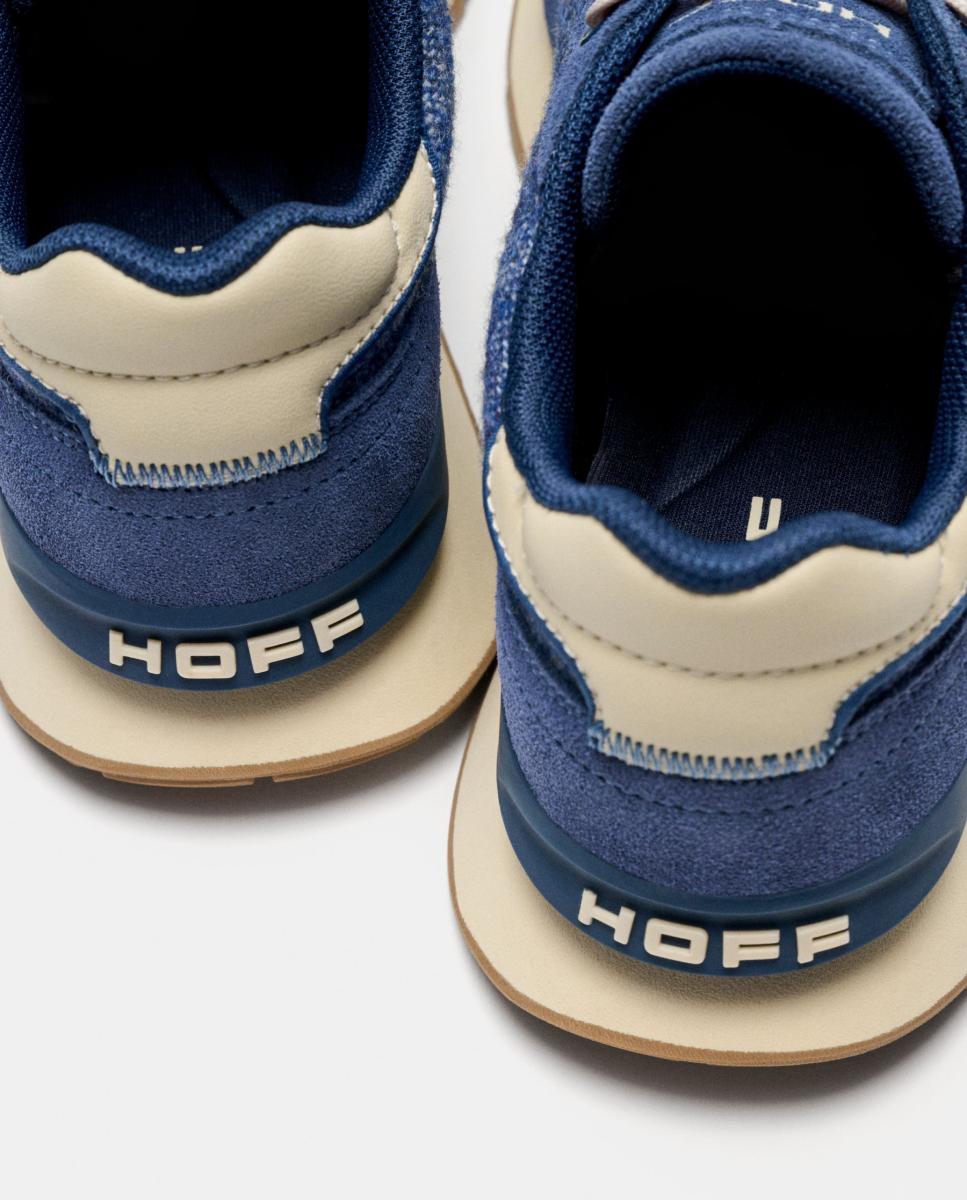 Zapatillas de caballero en piel bajas con suela de goma - Hoff - Azul oscuro Azul oscuro-5