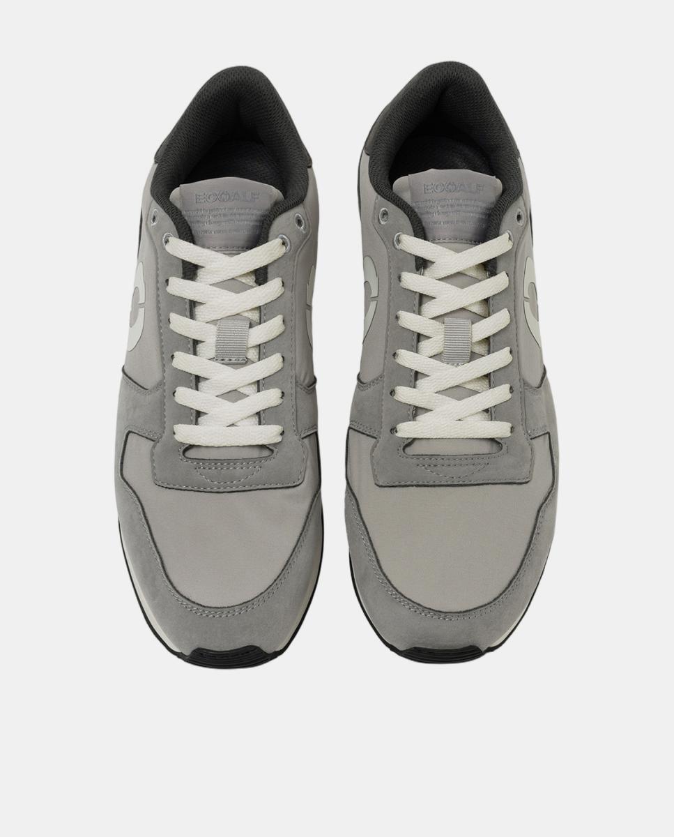 Zapatilla modelo UCLA de hombre 100% poliamida reciclada - Ecoalf - Gris ceniza Gris ceniza-2