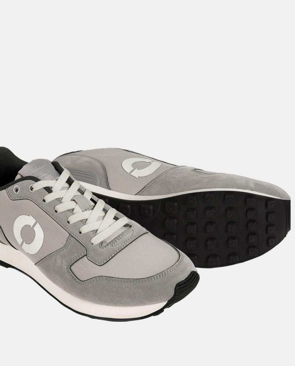 Zapatilla modelo UCLA de hombre 100% poliamida reciclada - Ecoalf - Gris ceniza Gris ceniza-6