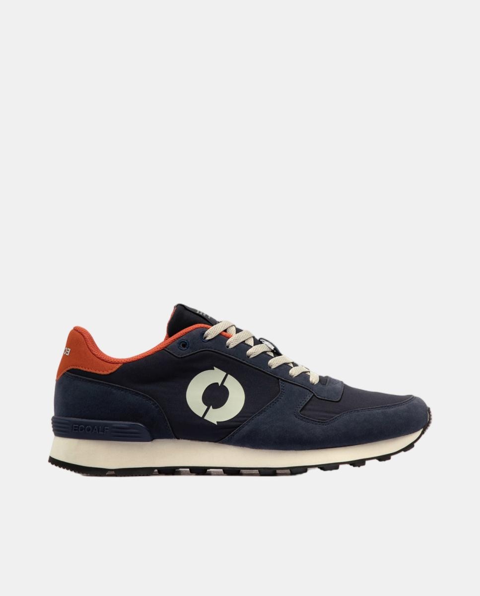 Zapatilla modelo UCLA de hombre 100% poliamida reciclada - Ecoalf - Azul marino Azul marino-1