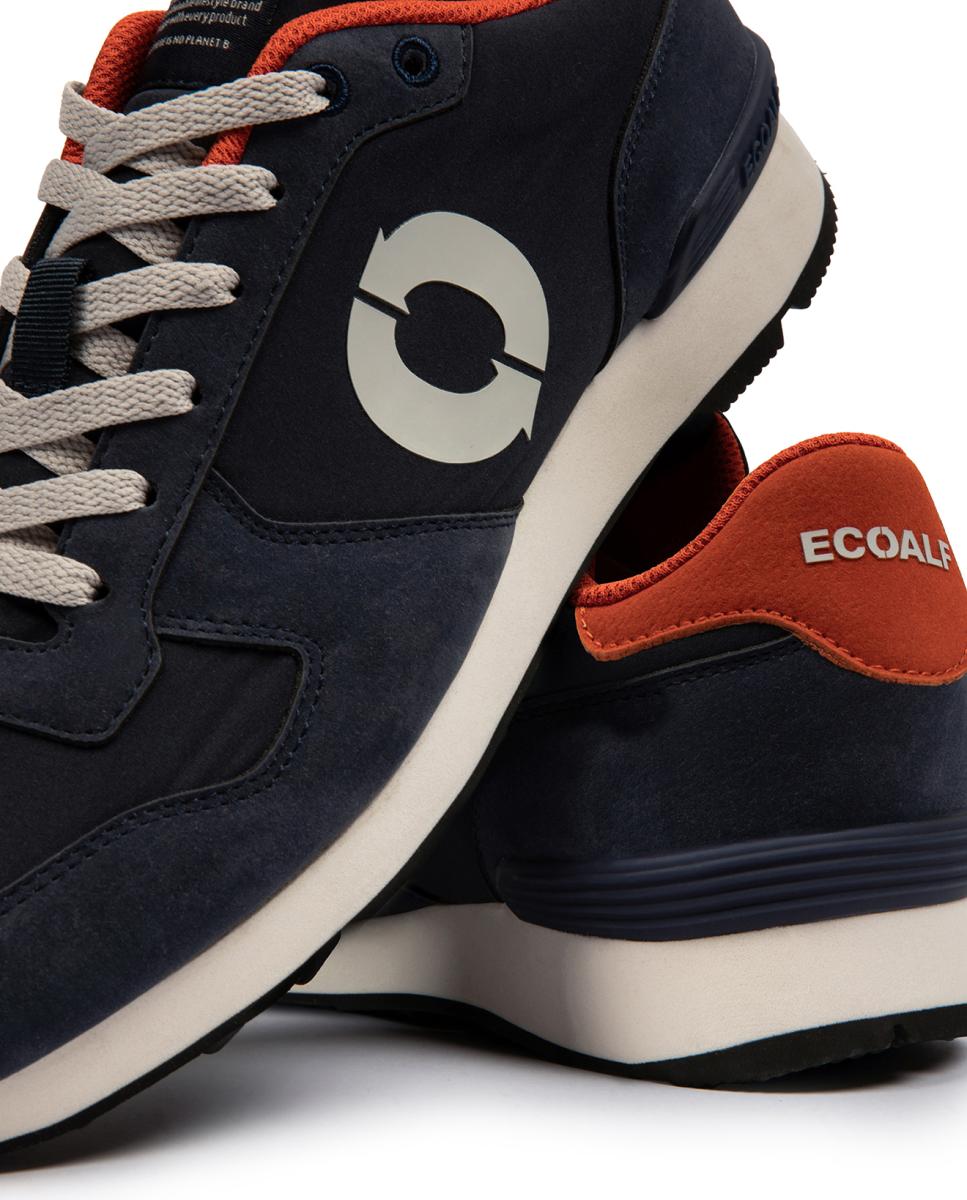 Zapatilla modelo UCLA de hombre 100% poliamida reciclada - Ecoalf - Azul marino Azul marino-7
