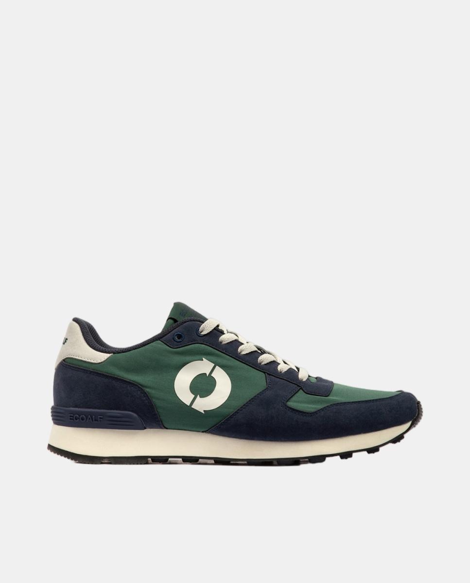 Zapatilla modelo UCLA de hombre 100% poliamida reciclada - Ecoalf - Verde Bosque Verde Bosque-1
