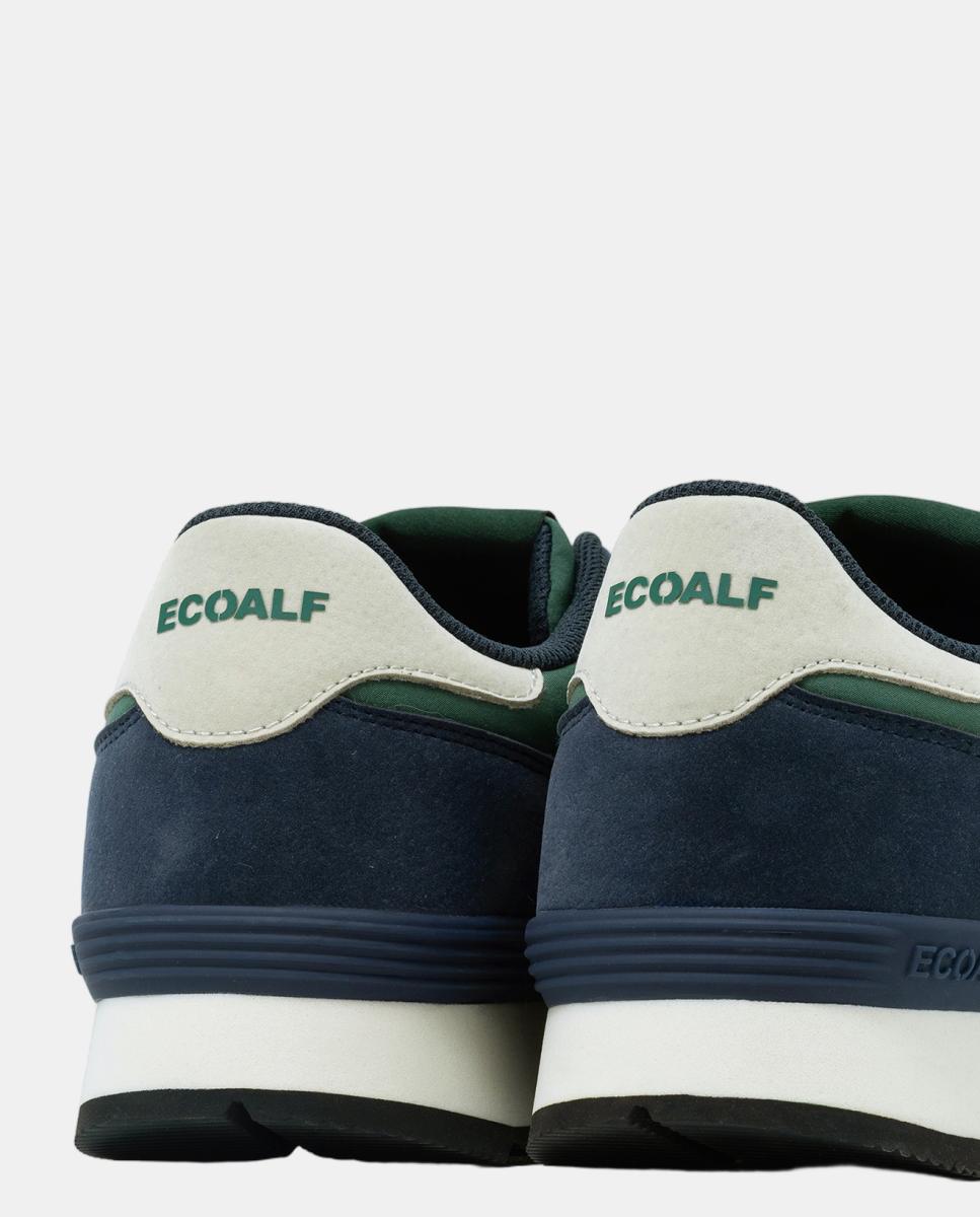 Zapatilla modelo UCLA de hombre 100% poliamida reciclada - Ecoalf - Verde Bosque Verde Bosque-5