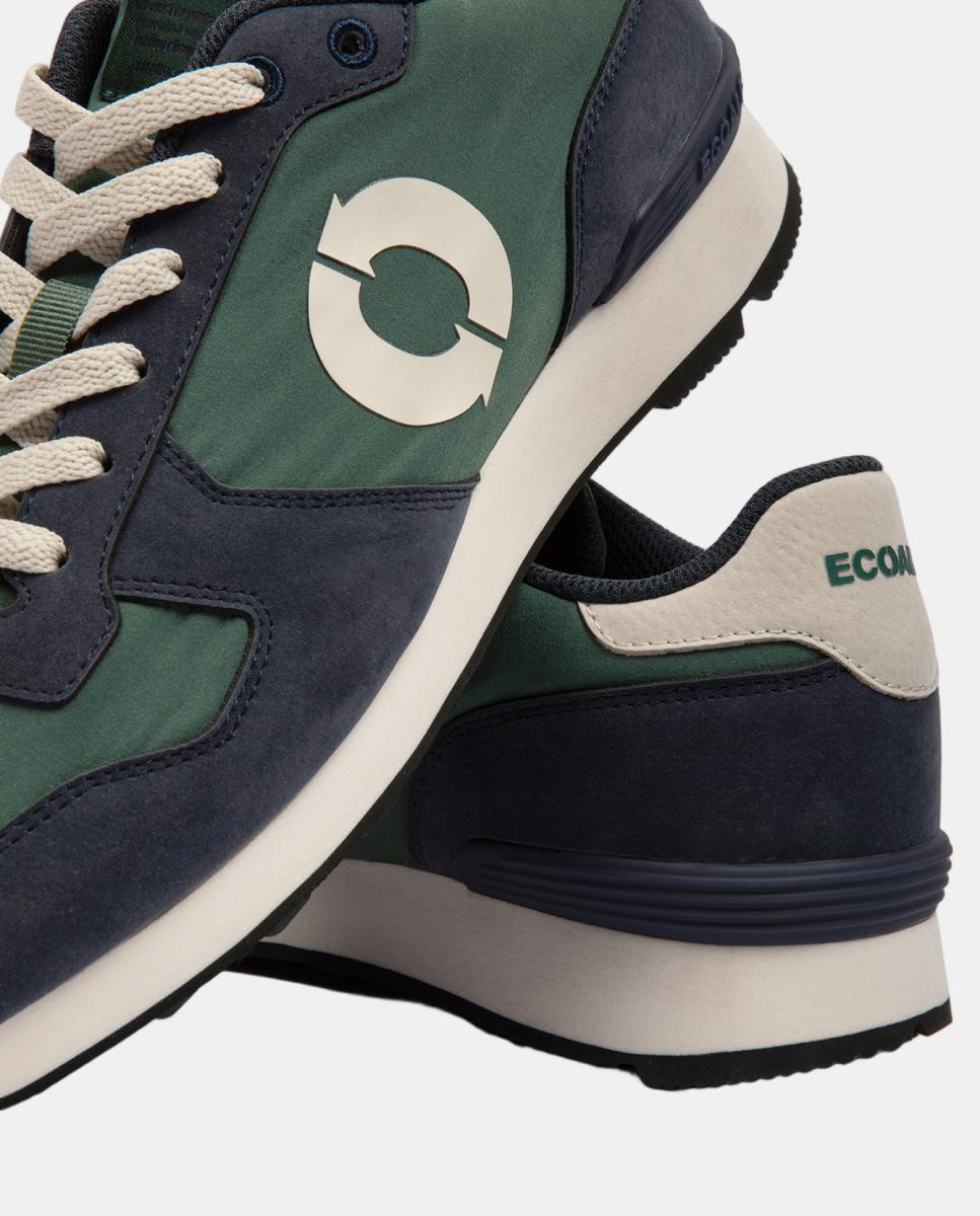Zapatilla modelo UCLA de hombre 100% poliamida reciclada - Ecoalf - Verde Bosque Verde Bosque-7
