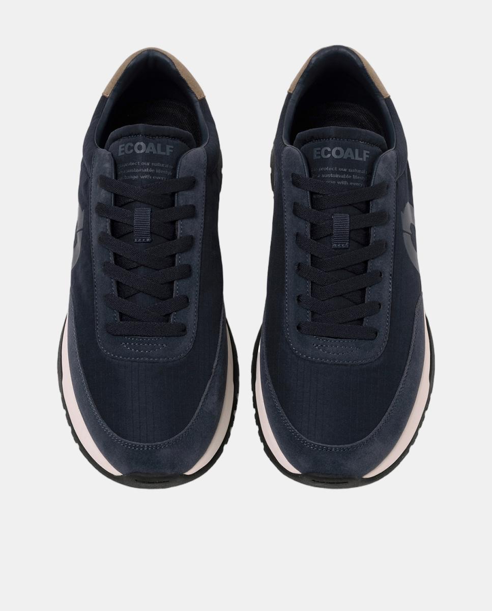 Imagen 2 de Zapatilla modelo venturaalf de hombre 100% poliester reciclado. - Ecoalf - Azul marino Azul marino