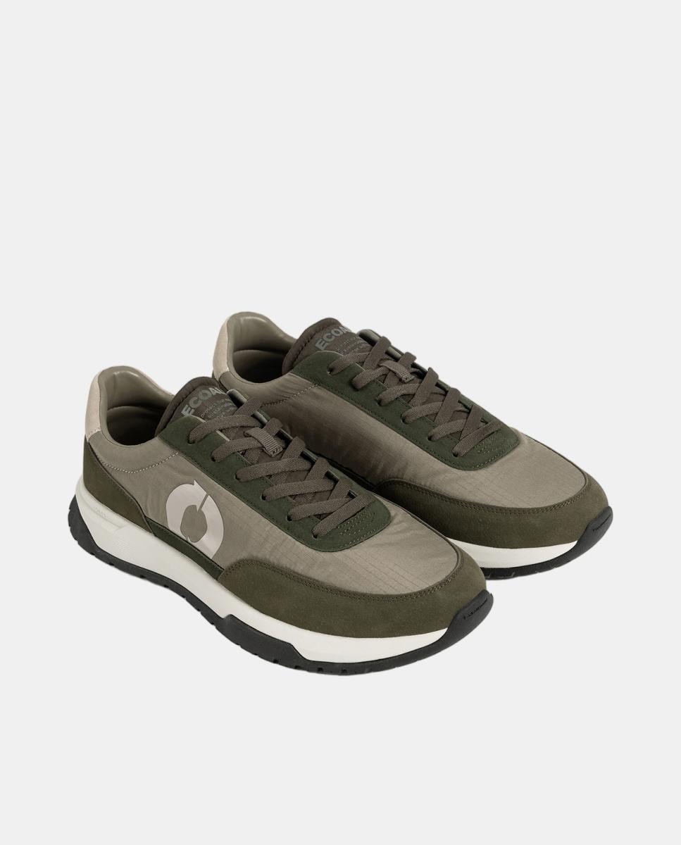 Imagen 3 de Zapatilla modelo venturaalf de hombre 100% poliester reciclado. - Ecoalf - Verde militar Verde militar