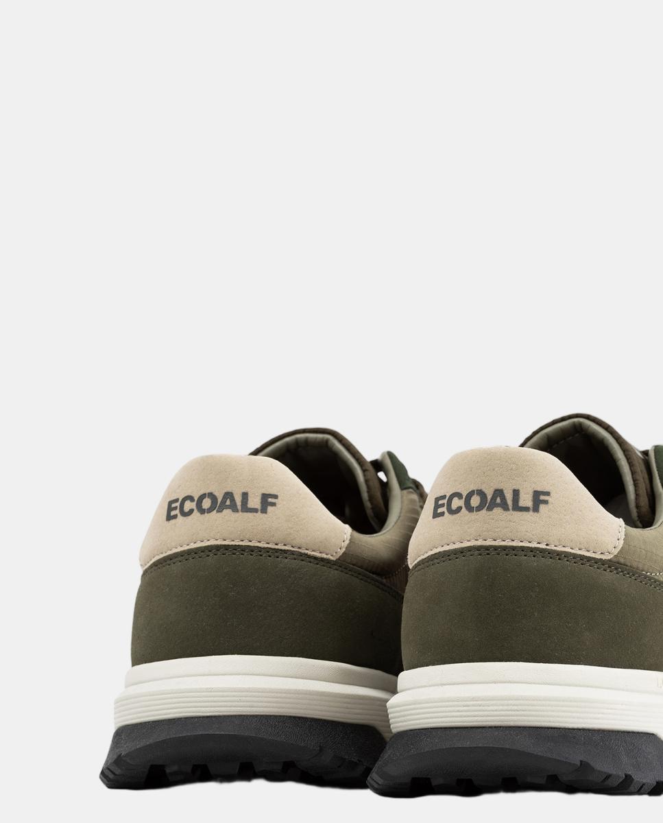 Imagen 6 de Zapatilla modelo venturaalf de hombre 100% poliester reciclado. - Ecoalf - Verde militar Verde militar