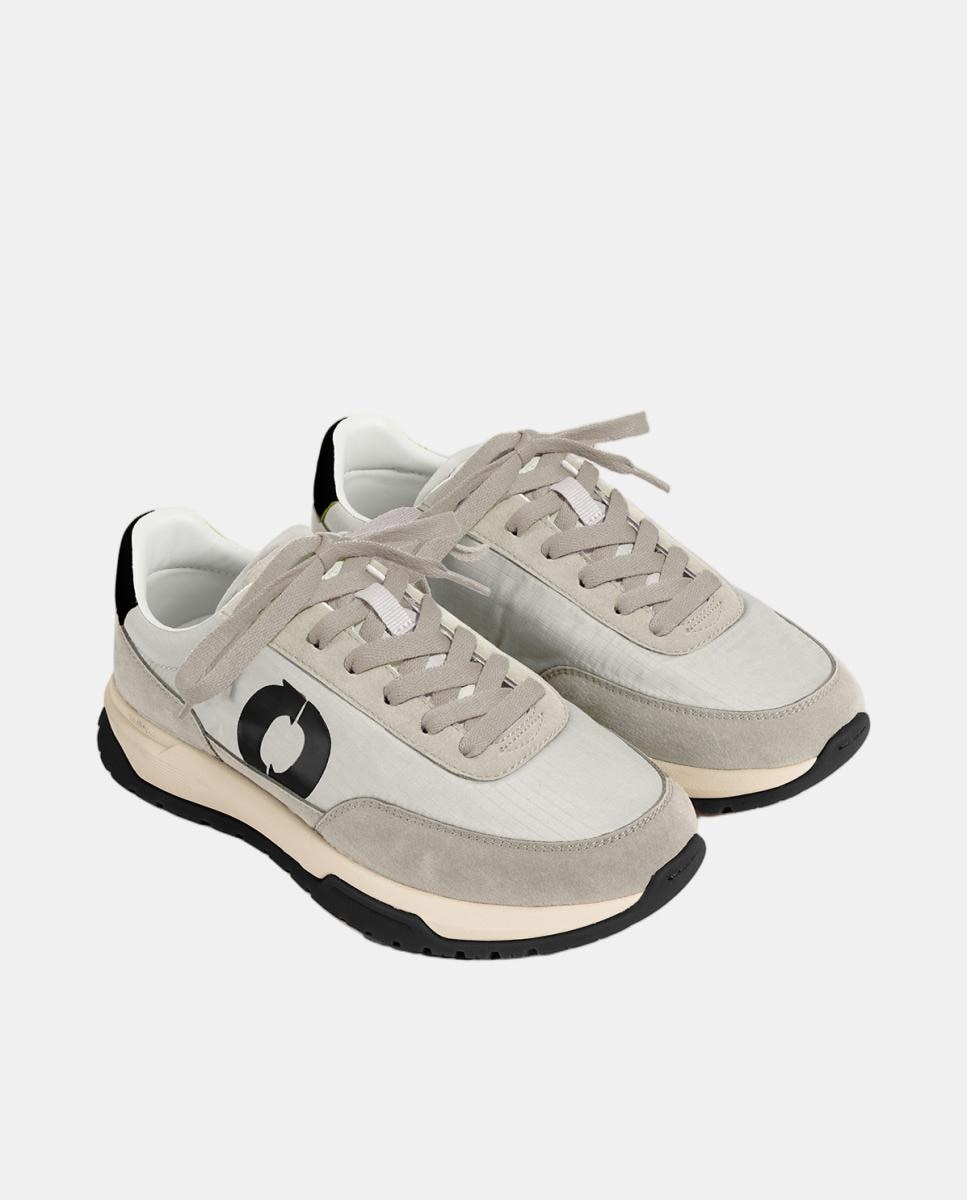 Zapatilla modelo venturaalf de hombre 100% poliester reciclado. - Ecoalf - Gris humo Gris humo-3