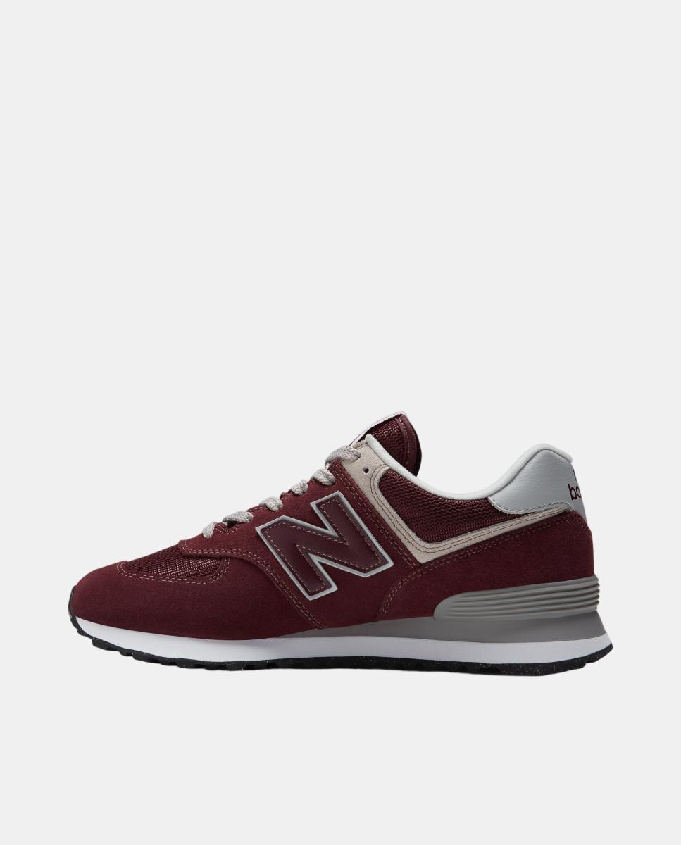 Zapatillas casual hombre 574 clasica New Balance - Rojo Granate Rojo Granate-2