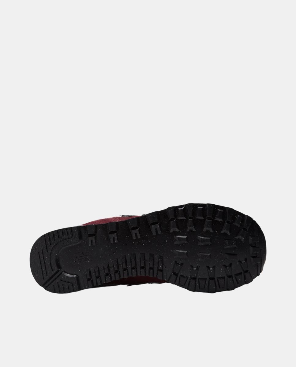 Zapatillas casual hombre 574 clasica New Balance - Rojo Granate Rojo Granate-5