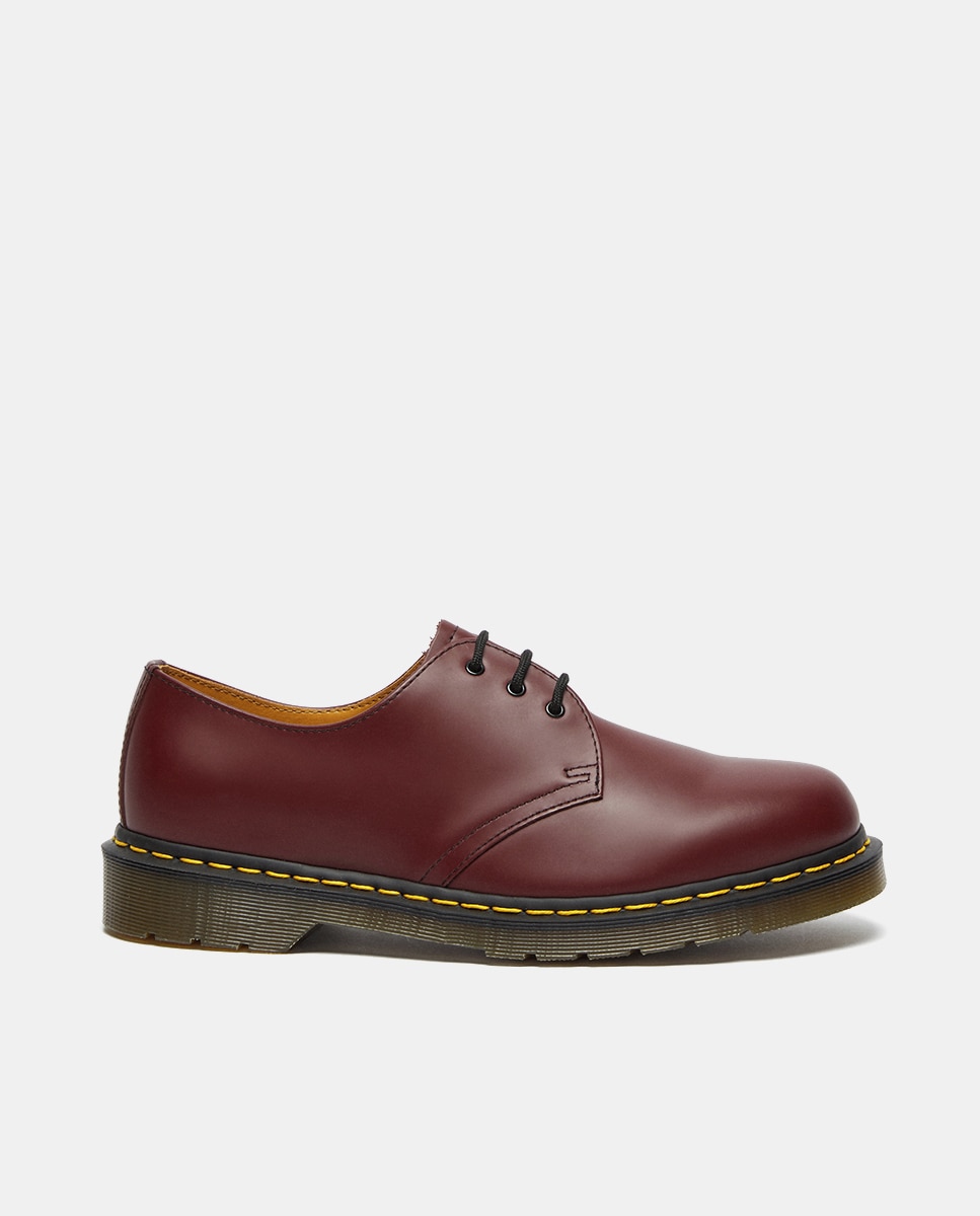 Imagem 0 de Sapatos de atacadores em pele vermelhos