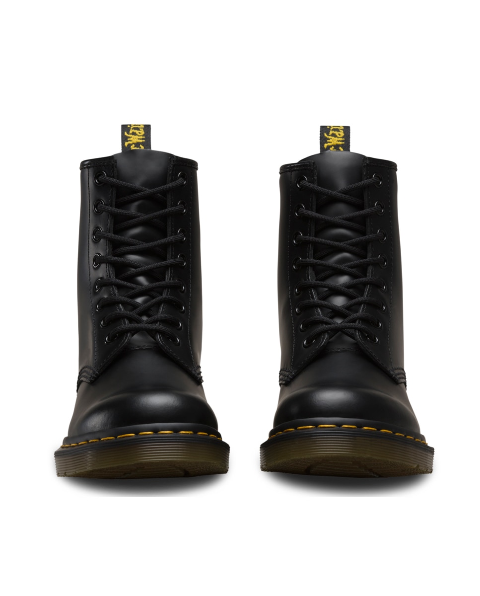 Botas 1460 em Pele Preto-3