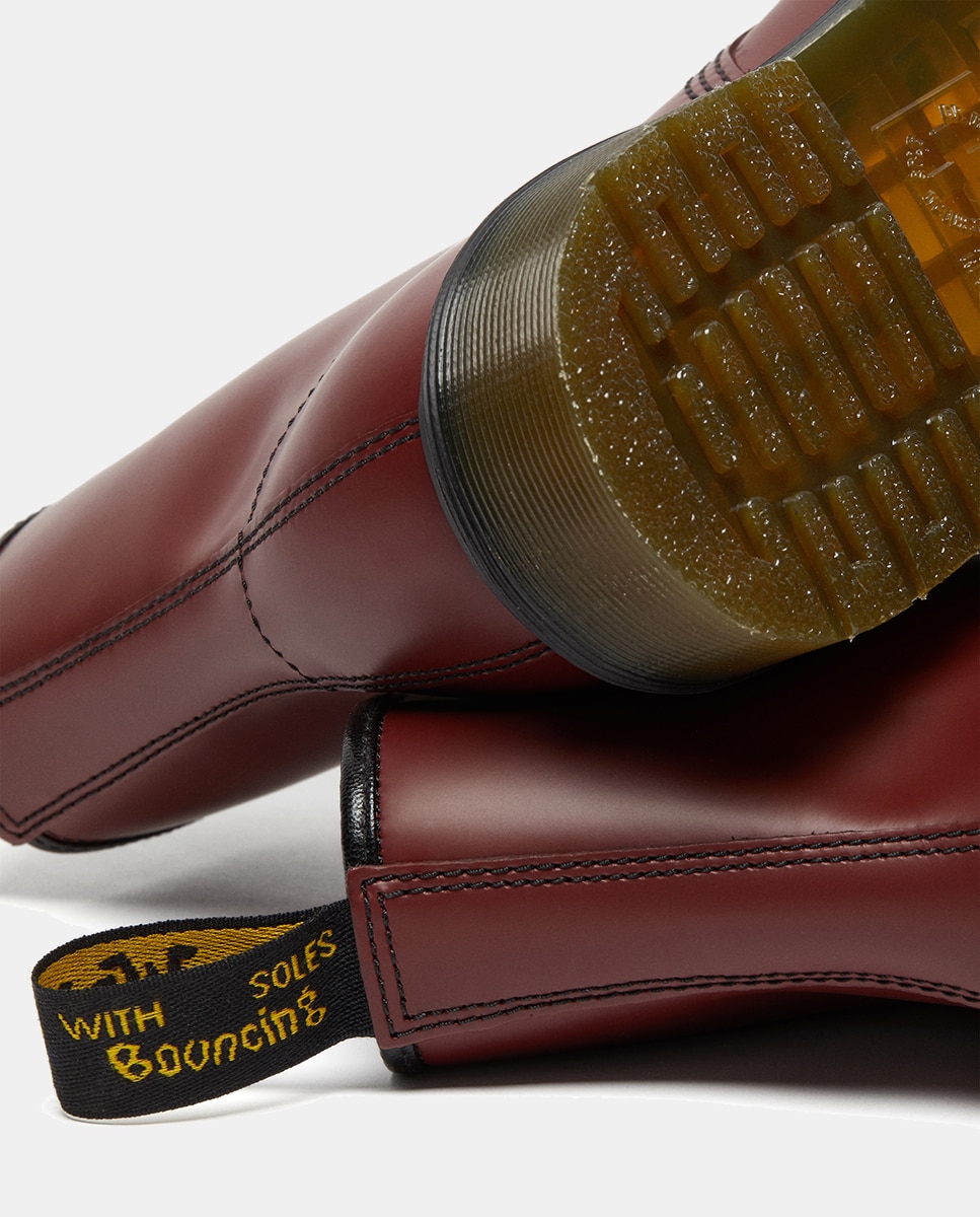 Botas 1460 em Pele Preto-13