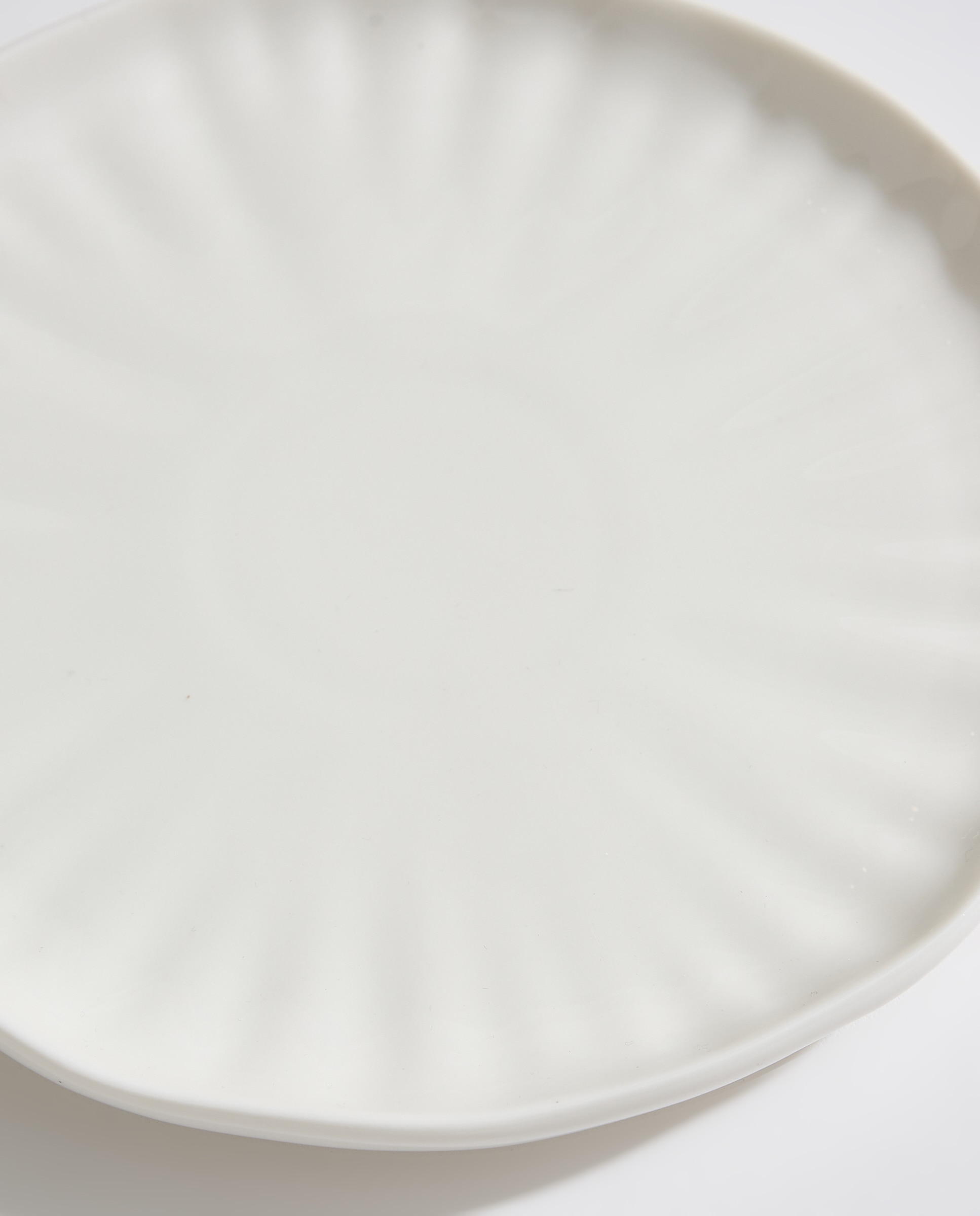 Plato de pan Lotus Blanco-4