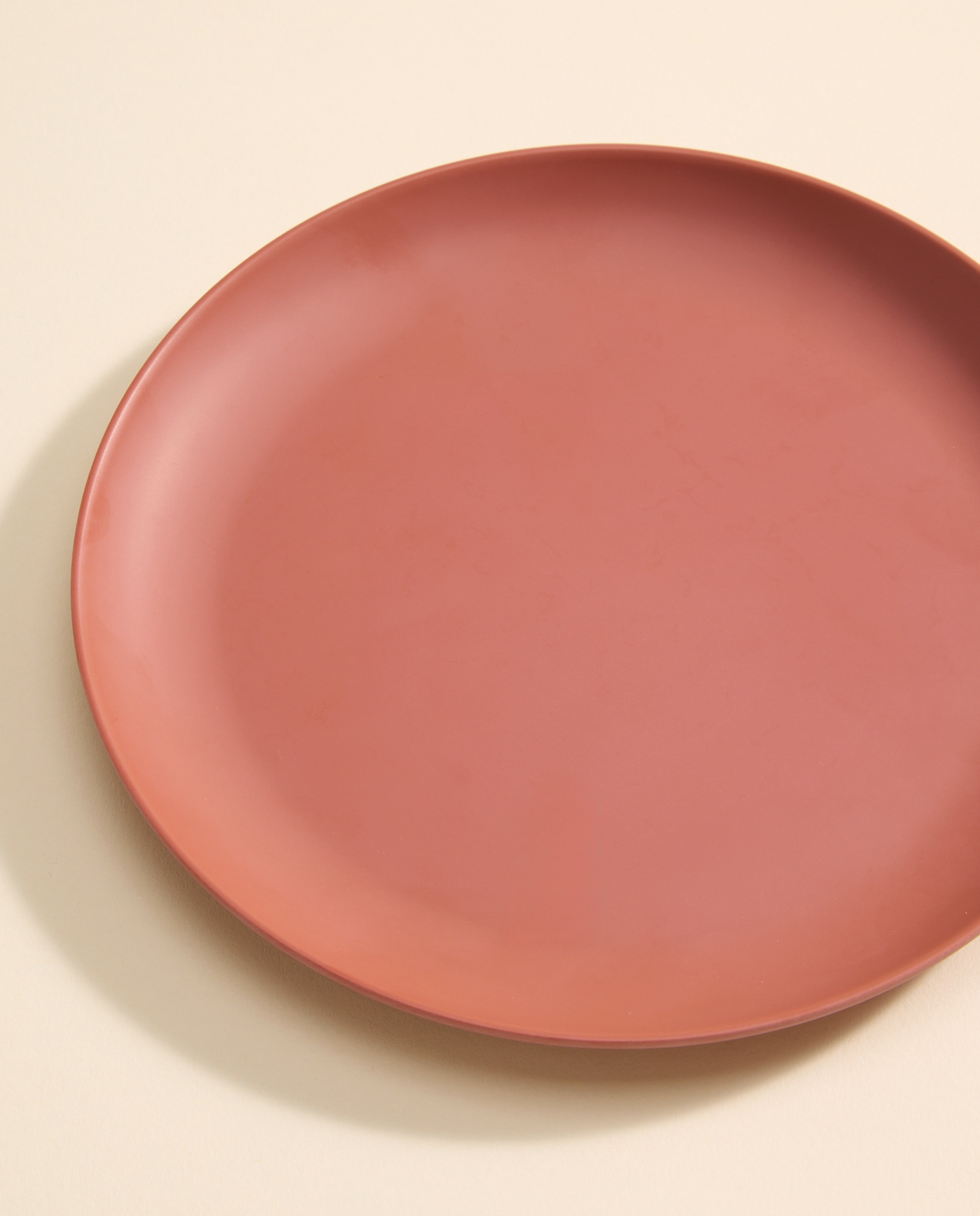 Imagen 0 de Plato de postre de melamina para exterior liso Tulip