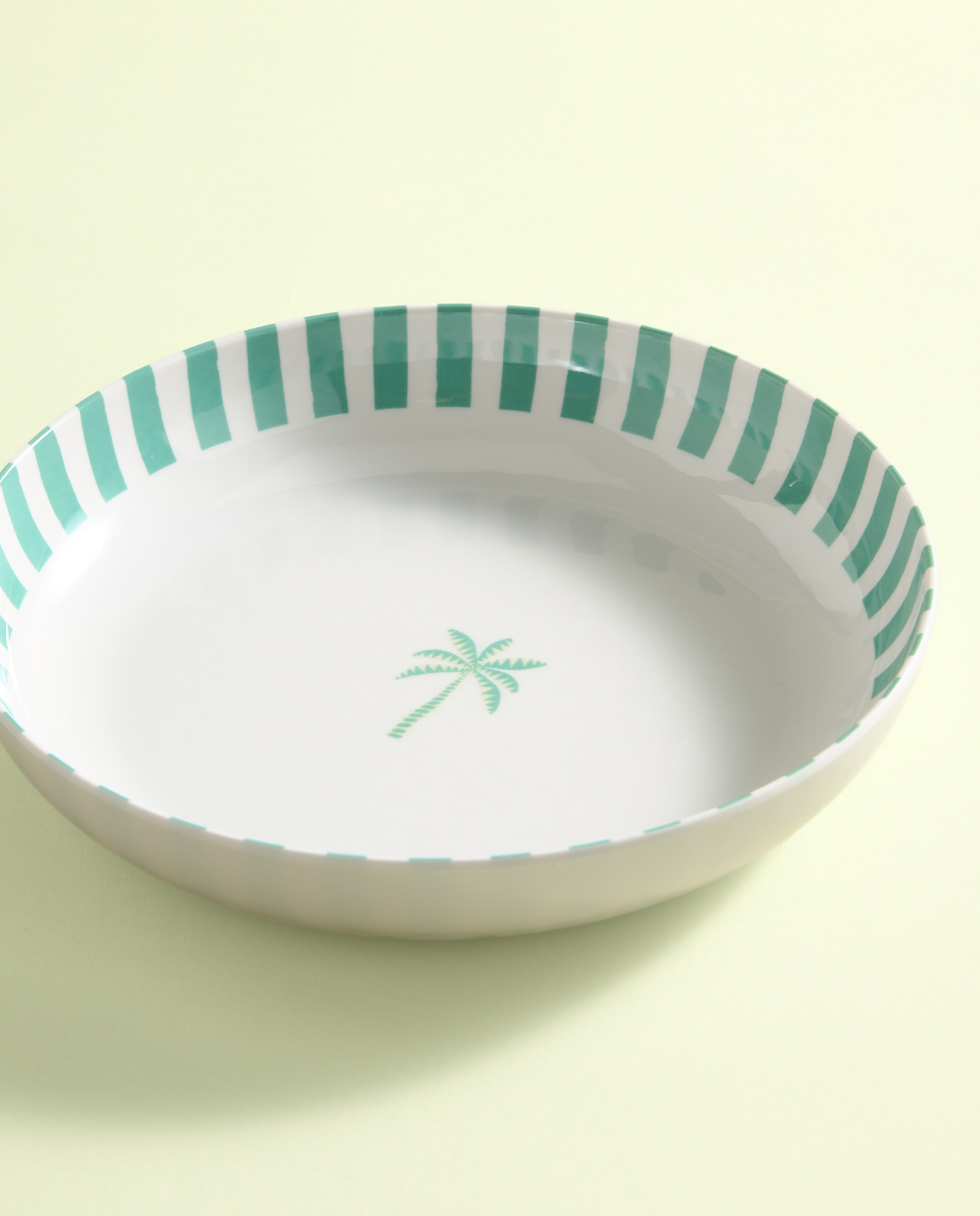 Imagen 0 de Plato hondo de melamina para exterior Palmera Pacífico