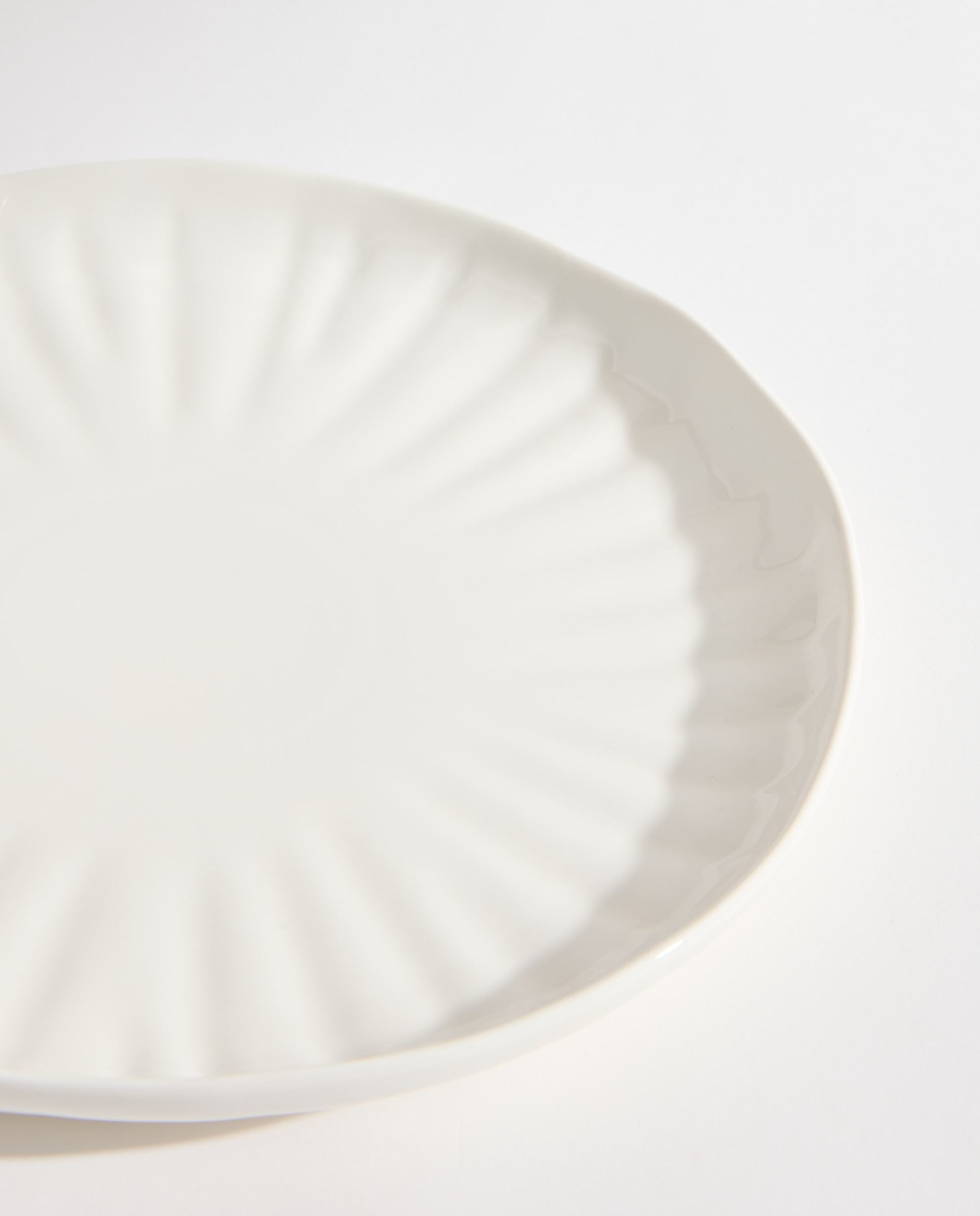 Plato llano Lotus Blanco-4