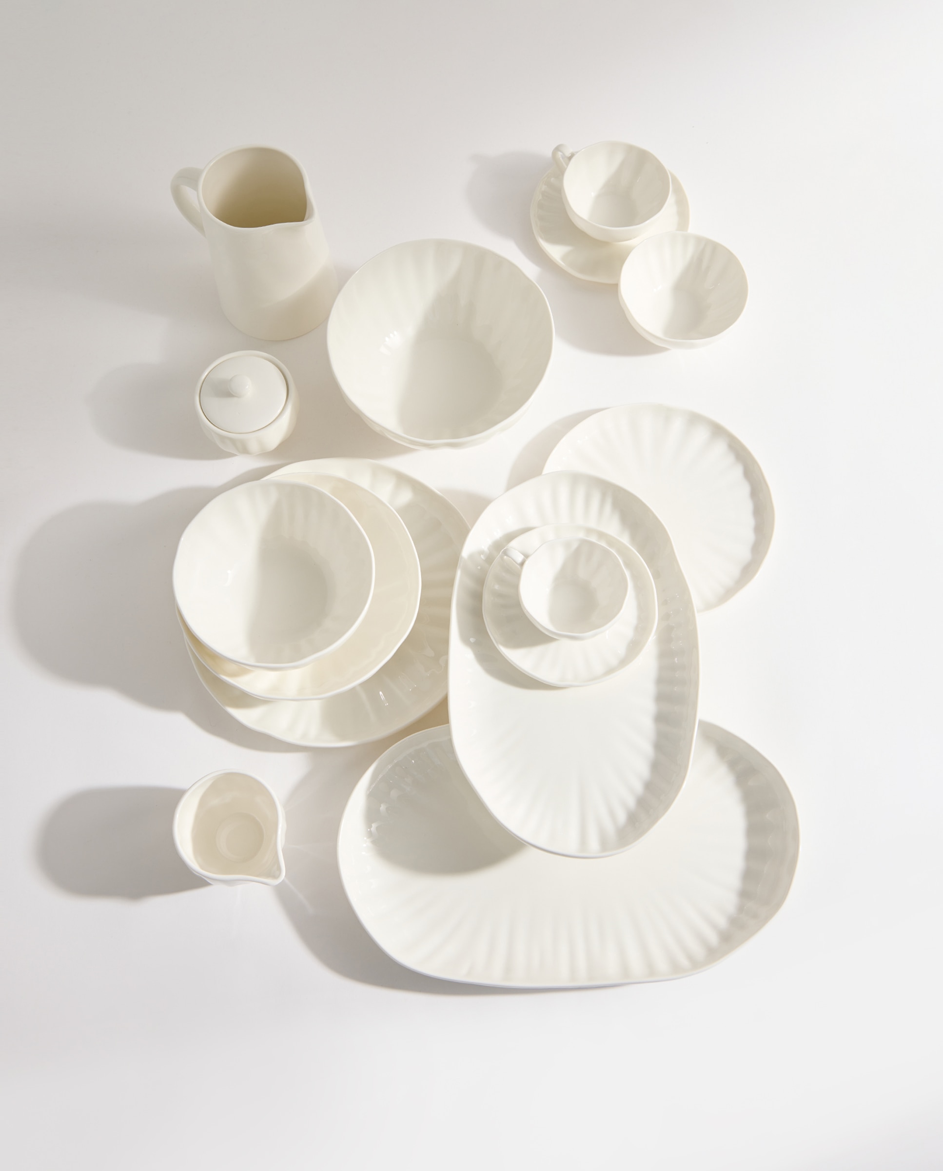 Plato llano Lotus Blanco-5