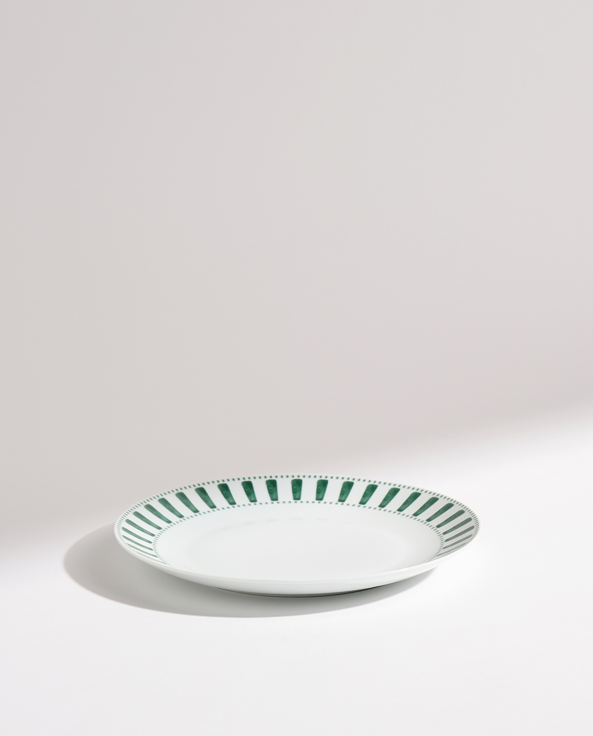 Vajilla de porcelana de 18 piezas Carla Verde-3