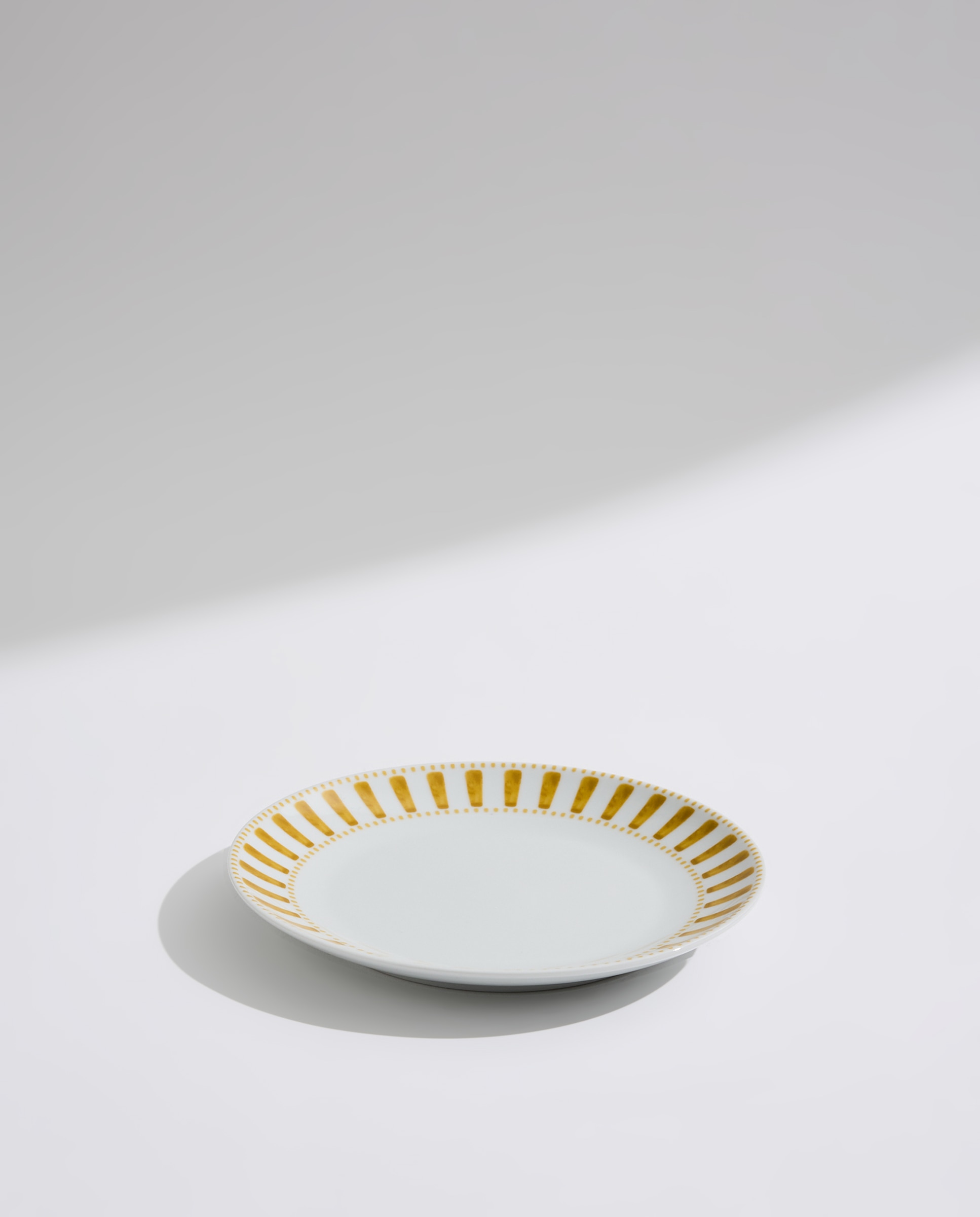 Vajilla de porcelana de 18 piezas Carla Mostaza-5